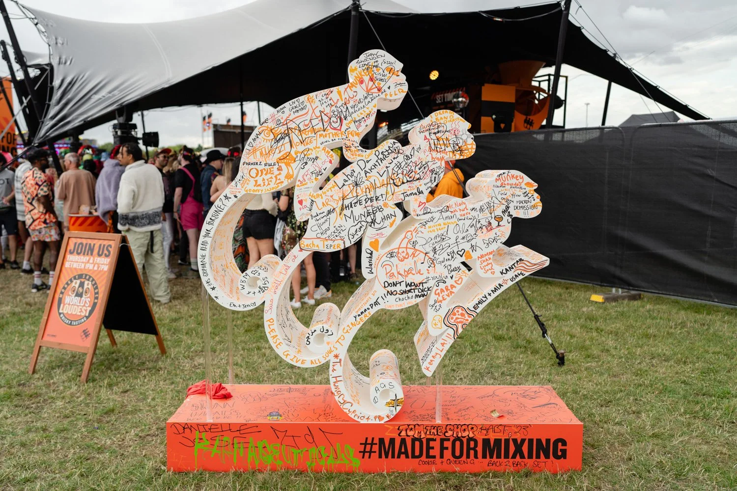 Monkey Shoulder festival experience