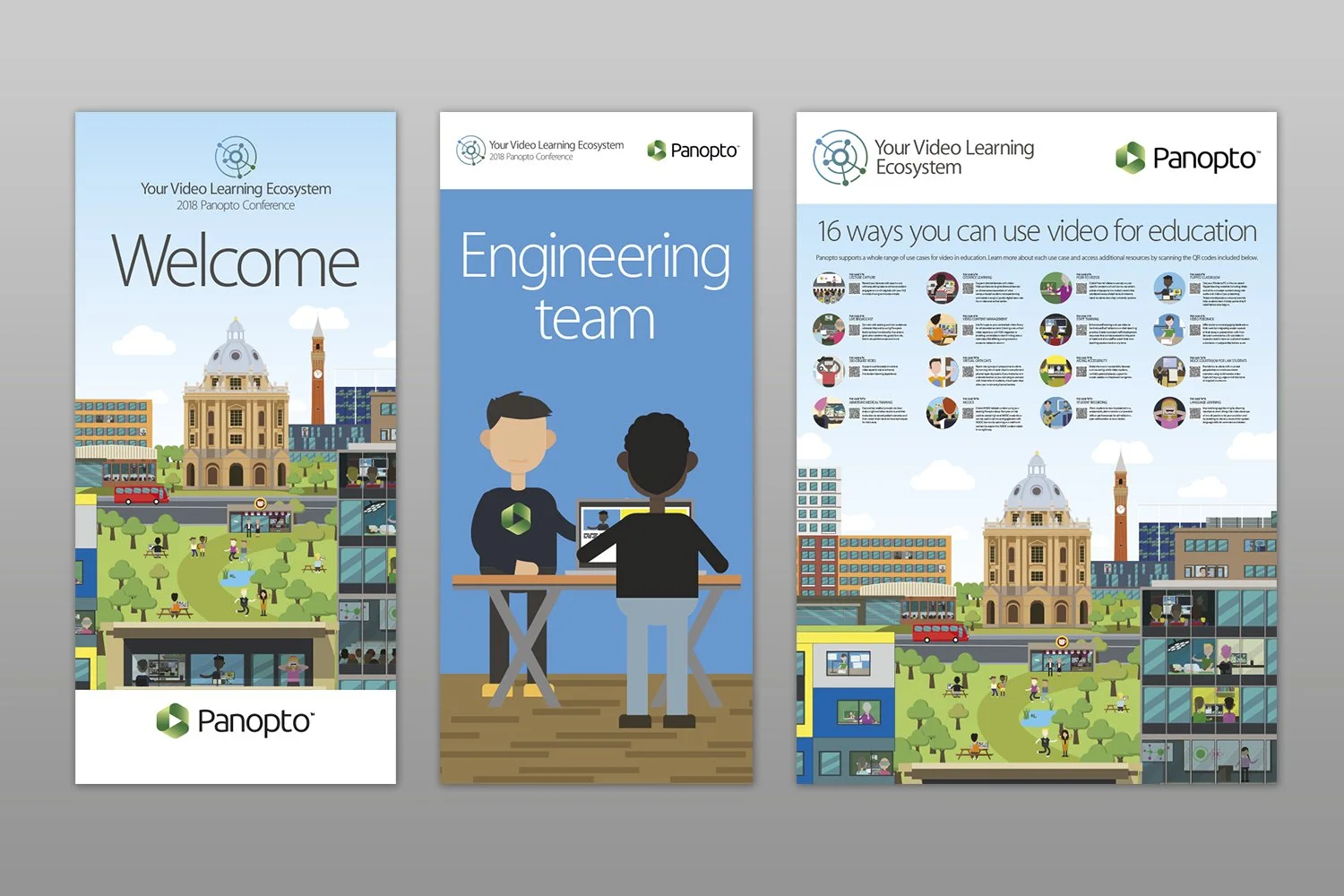 Panopto User Conference – banners