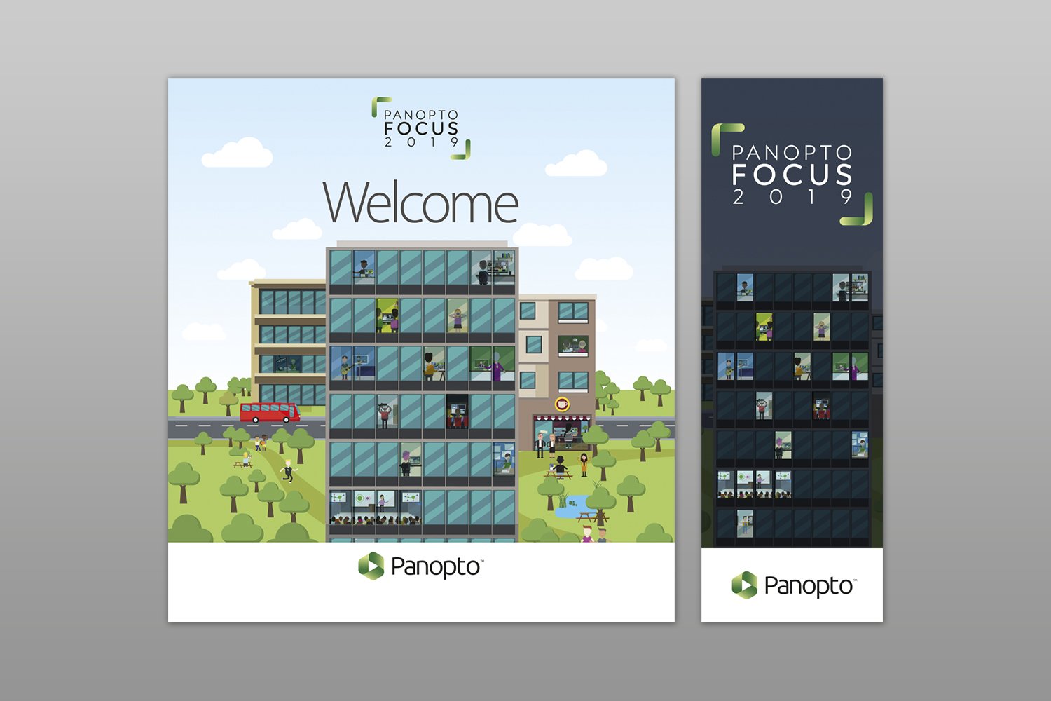 Panopto User Conference – welcome banners
