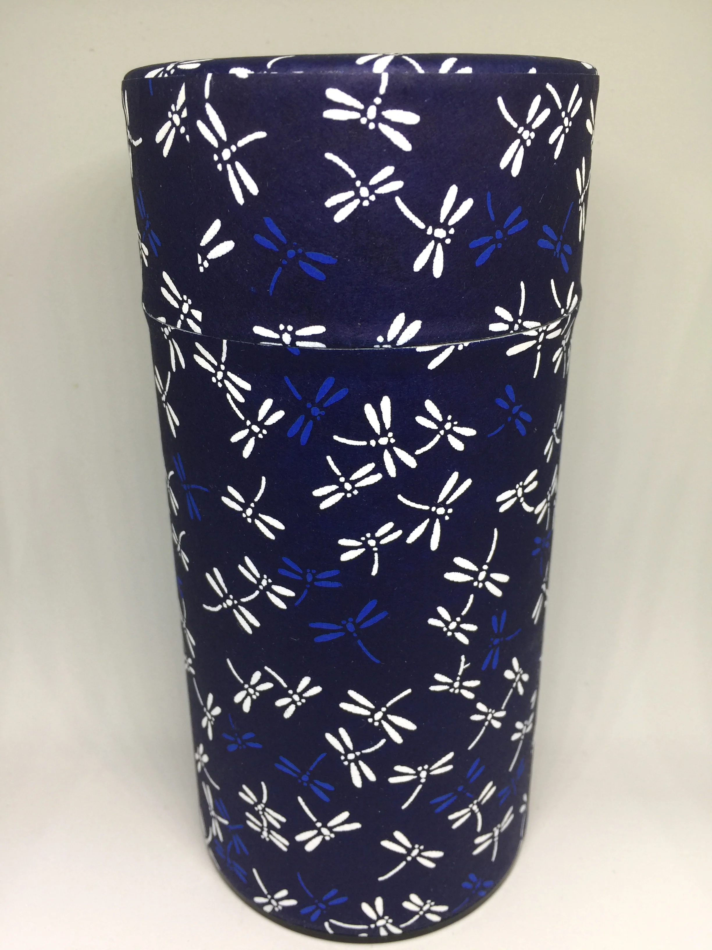 Japanese Origami Tea Canisters - Blue