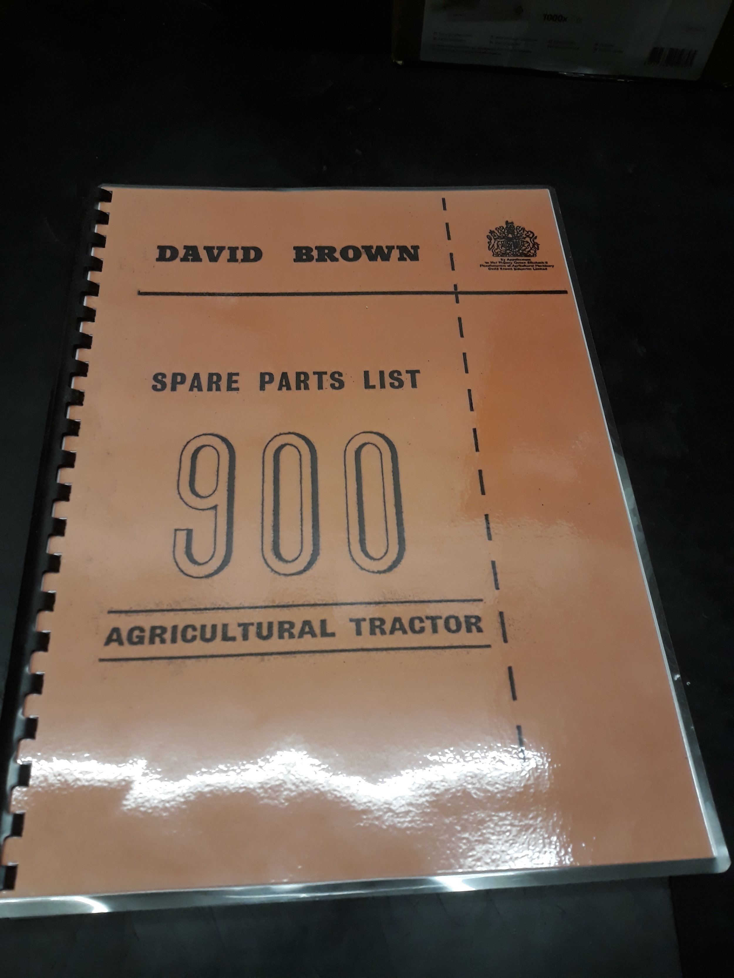 for 995 996 1210 etc decal David Brown gear speed diagram sticker