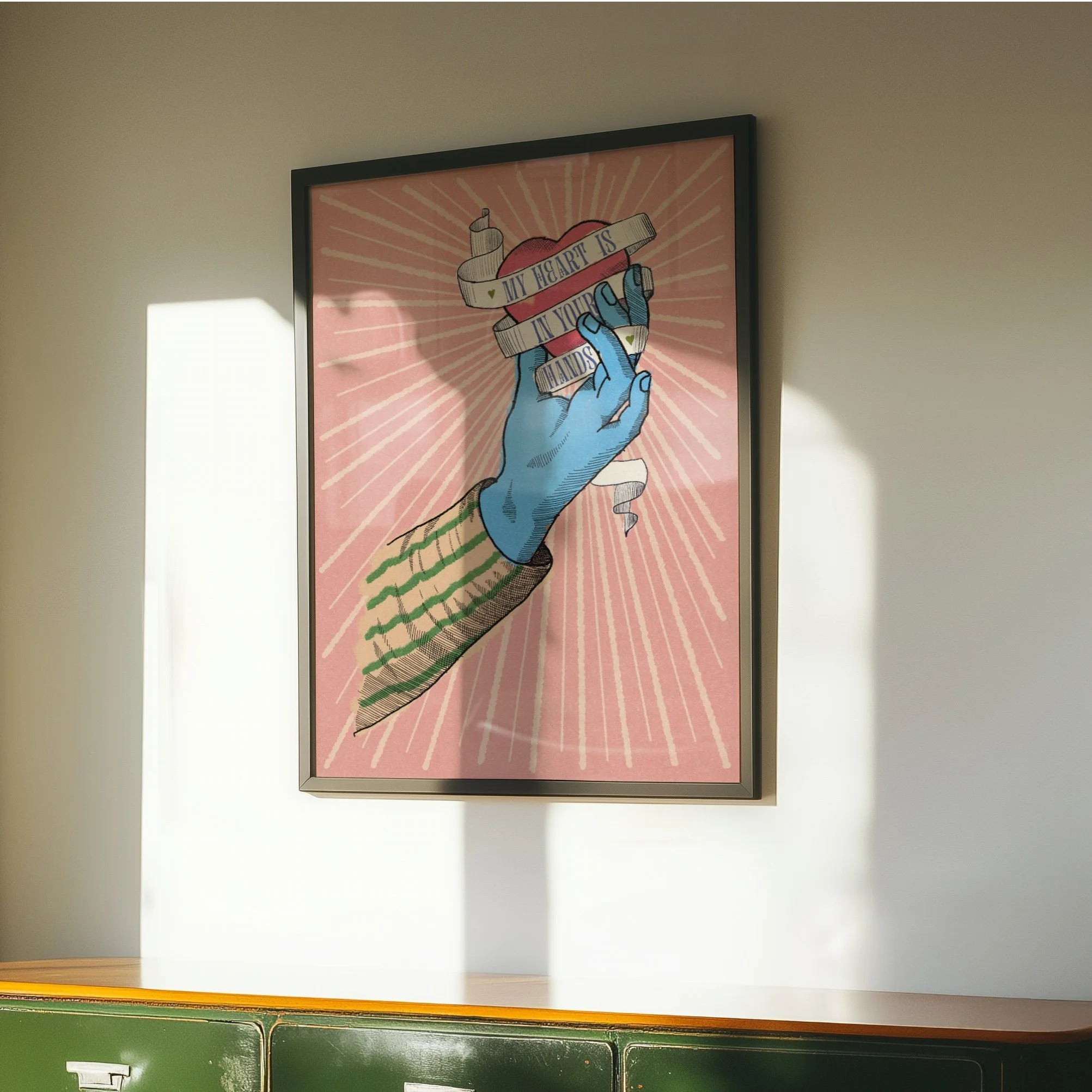 MY HEART IS IN YOUR HANDS