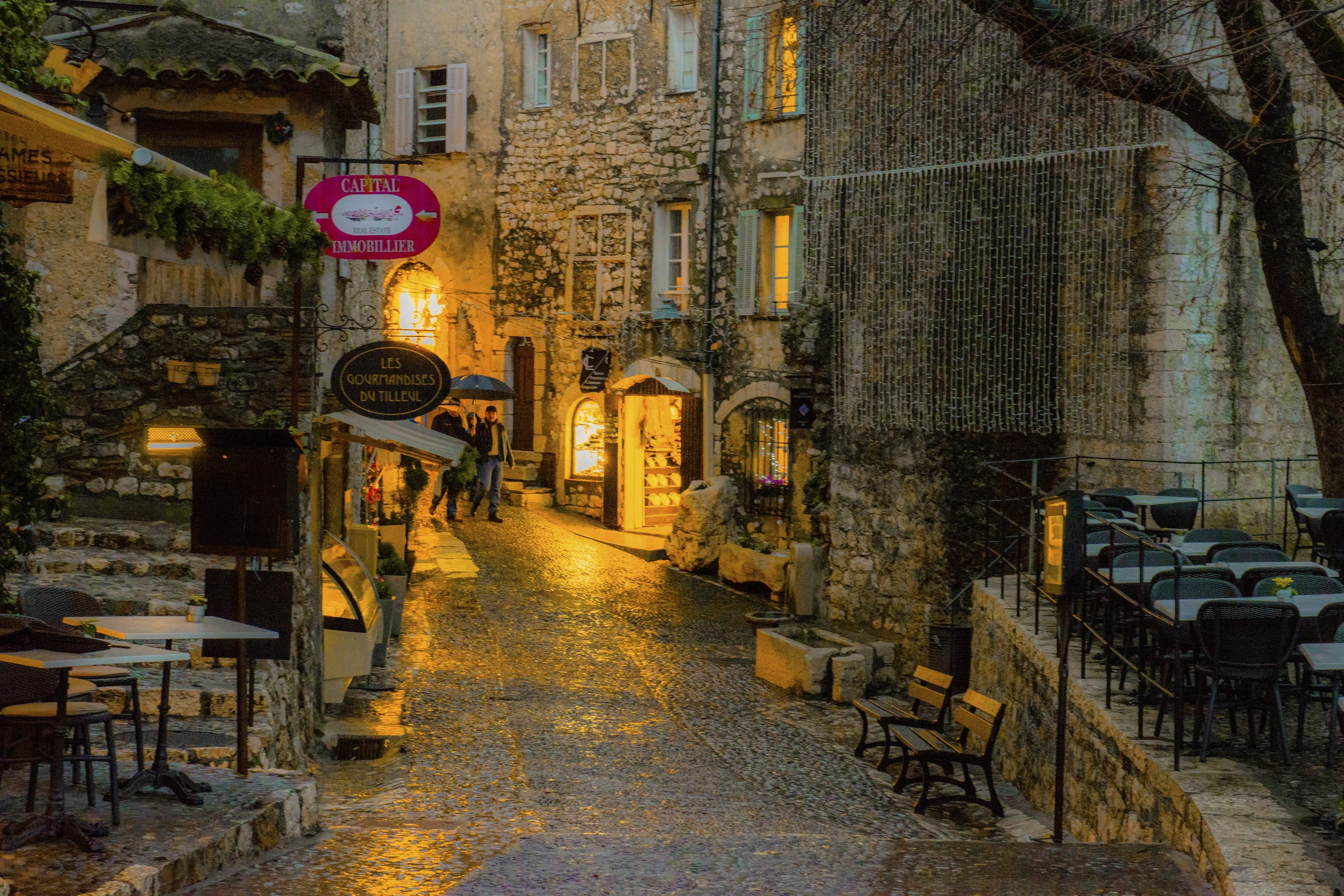 A dreary day in Vence