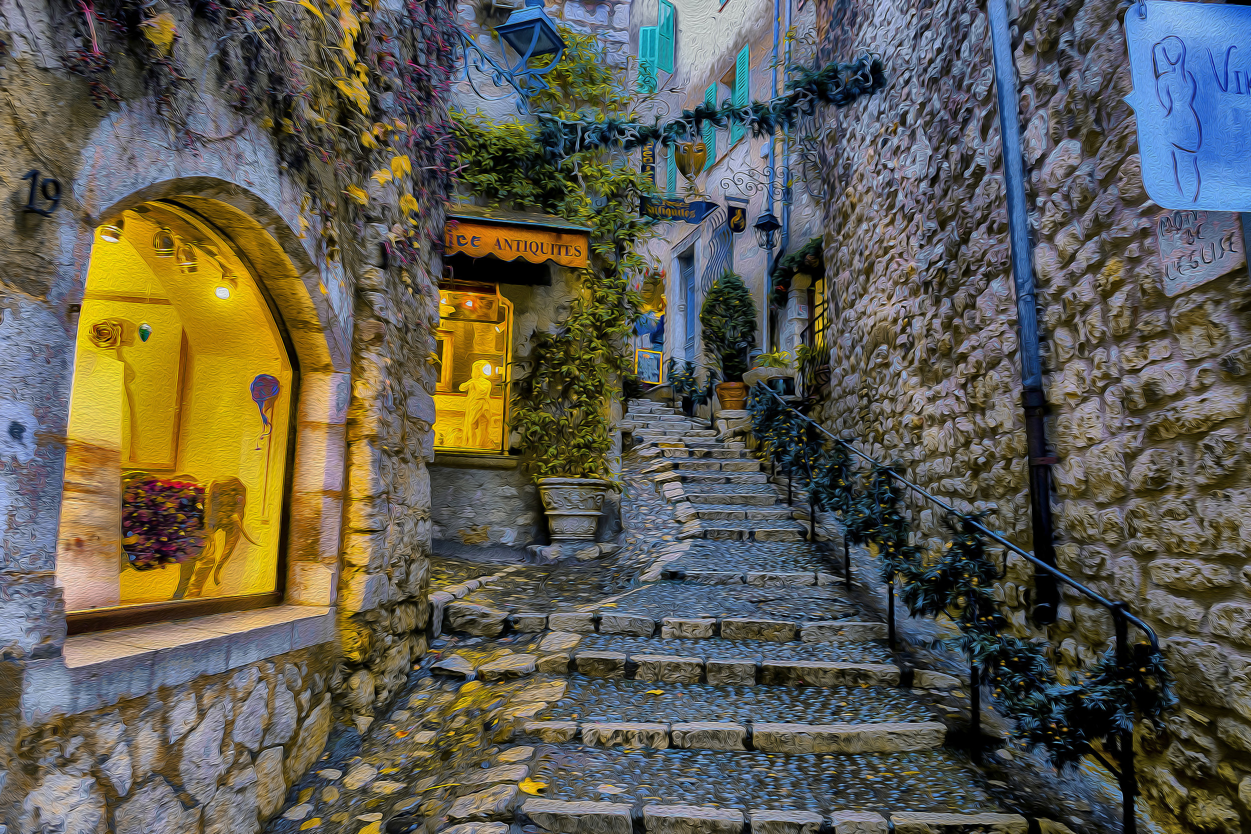 Stairway to somewhere