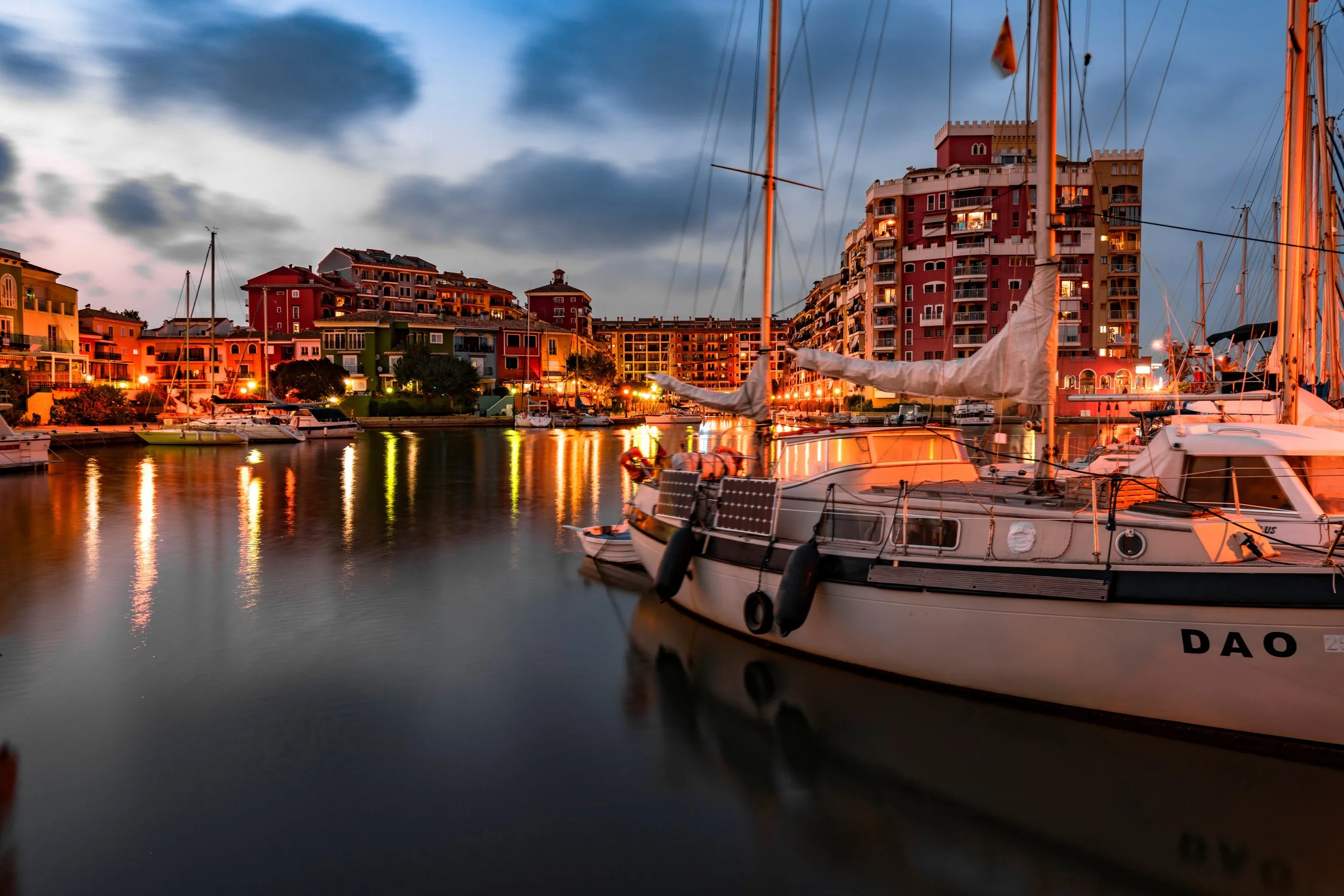 Sailboat in Valencia 
