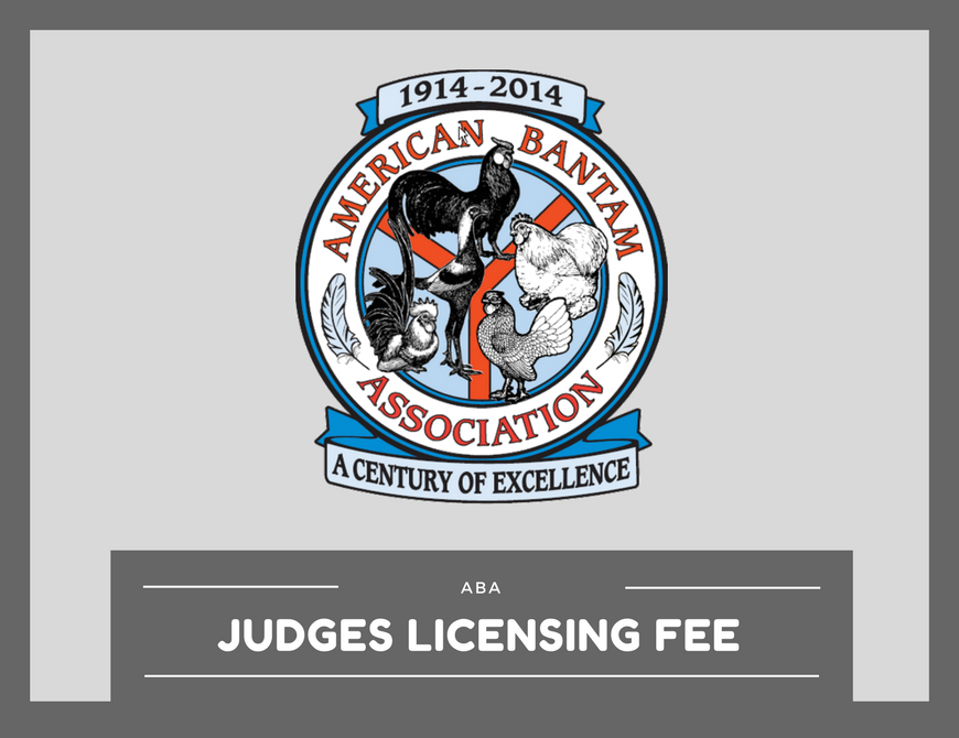 ABA Judging Manual for Bantam Ducks