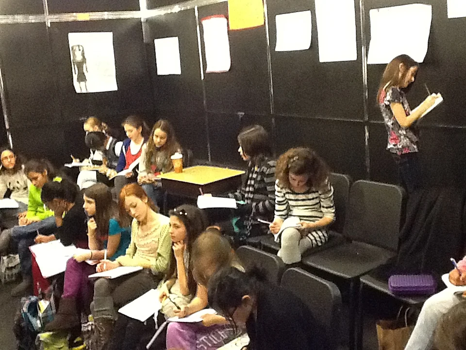 Professional Performing Arts Middle school students 