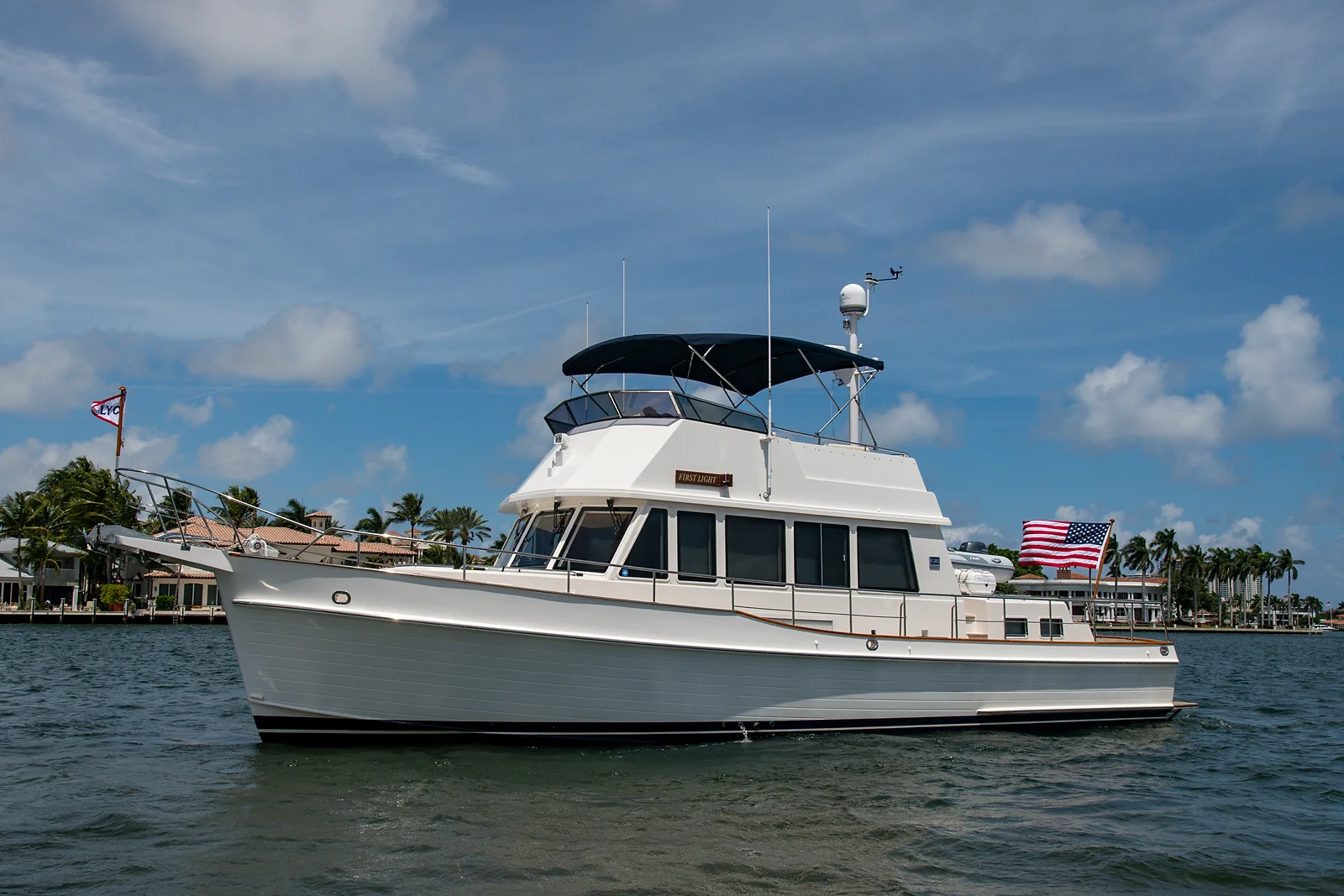 2007 model Grand Banks 47 Classic, FIRST LIGHT