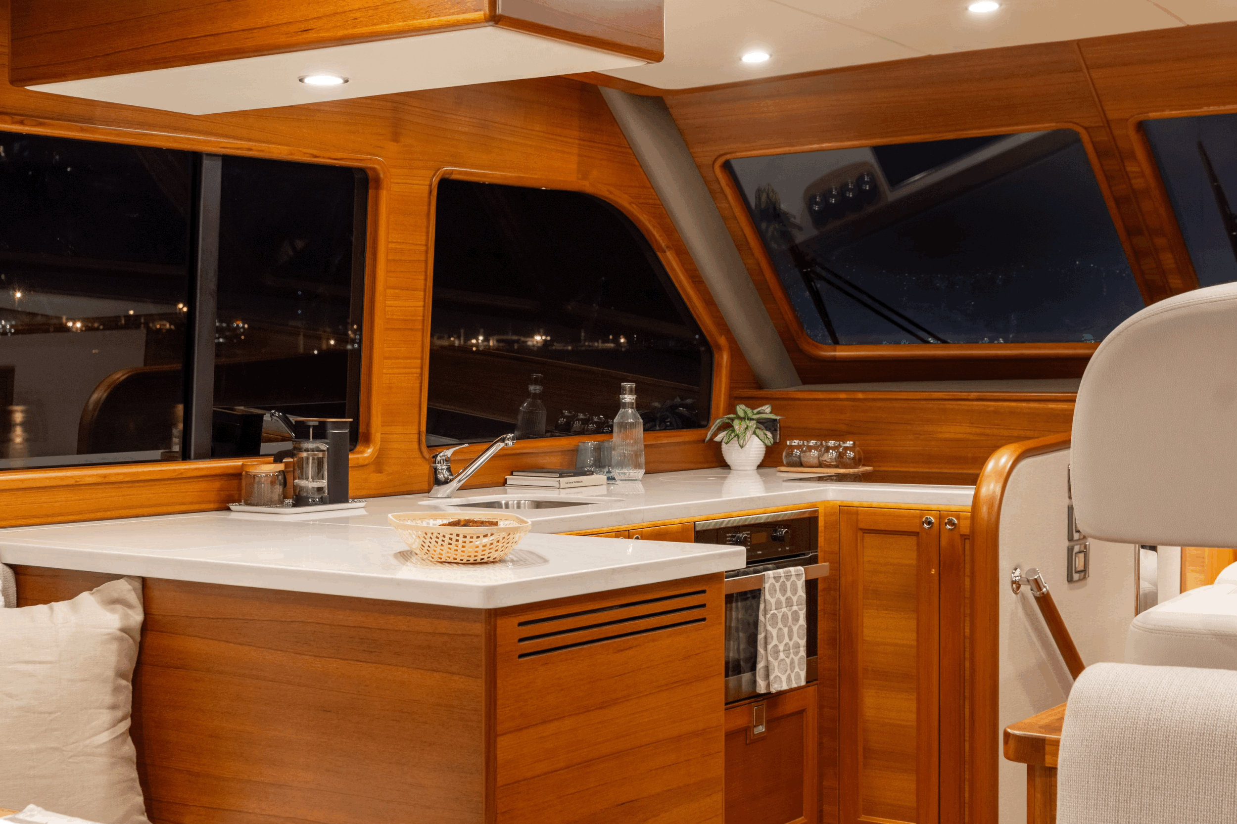 Galley Forward to Port