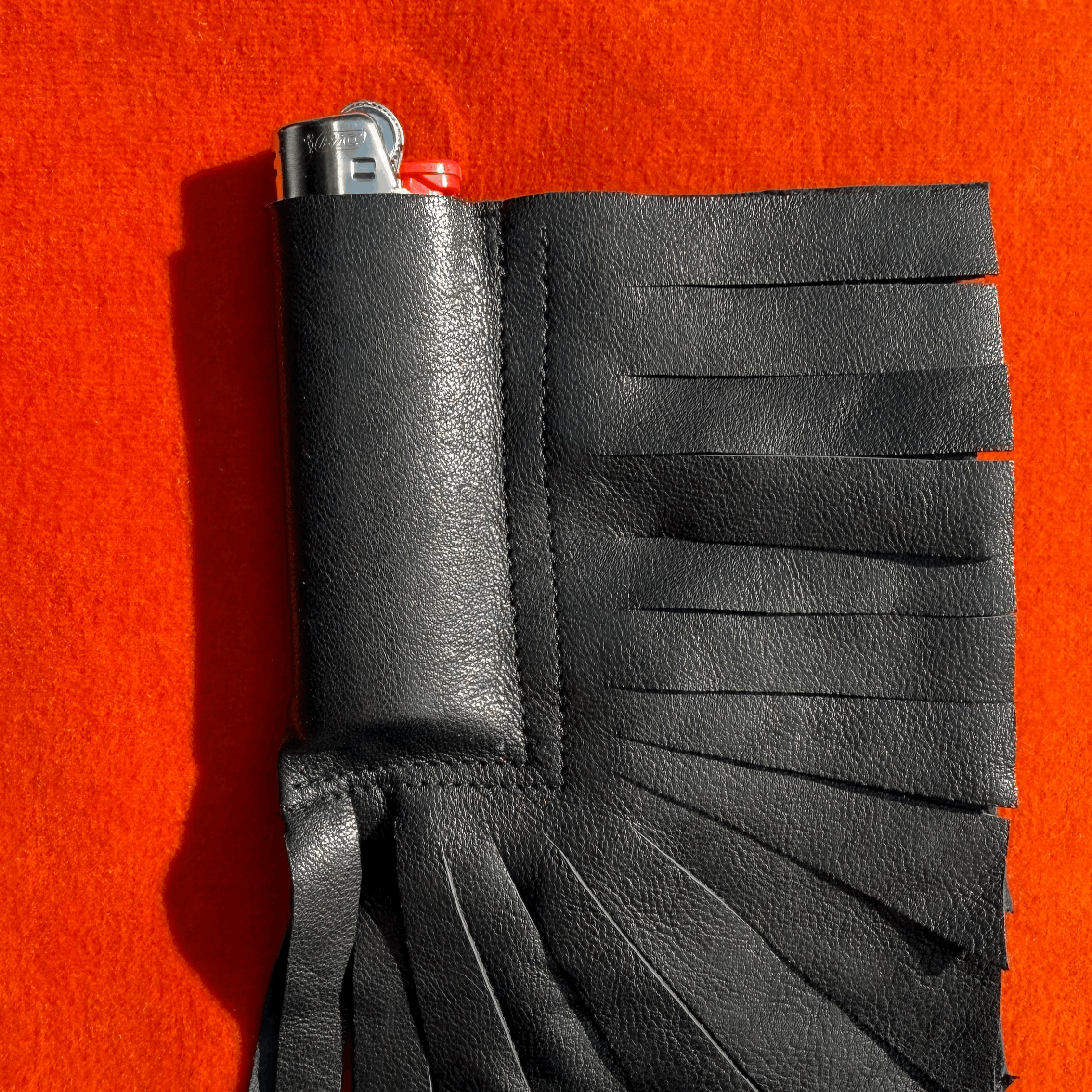 Fringe Lighter Case Black