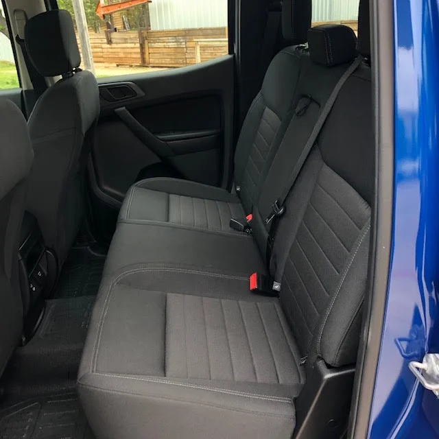 Backseat of the Lariat Sport model .. room, room, room!