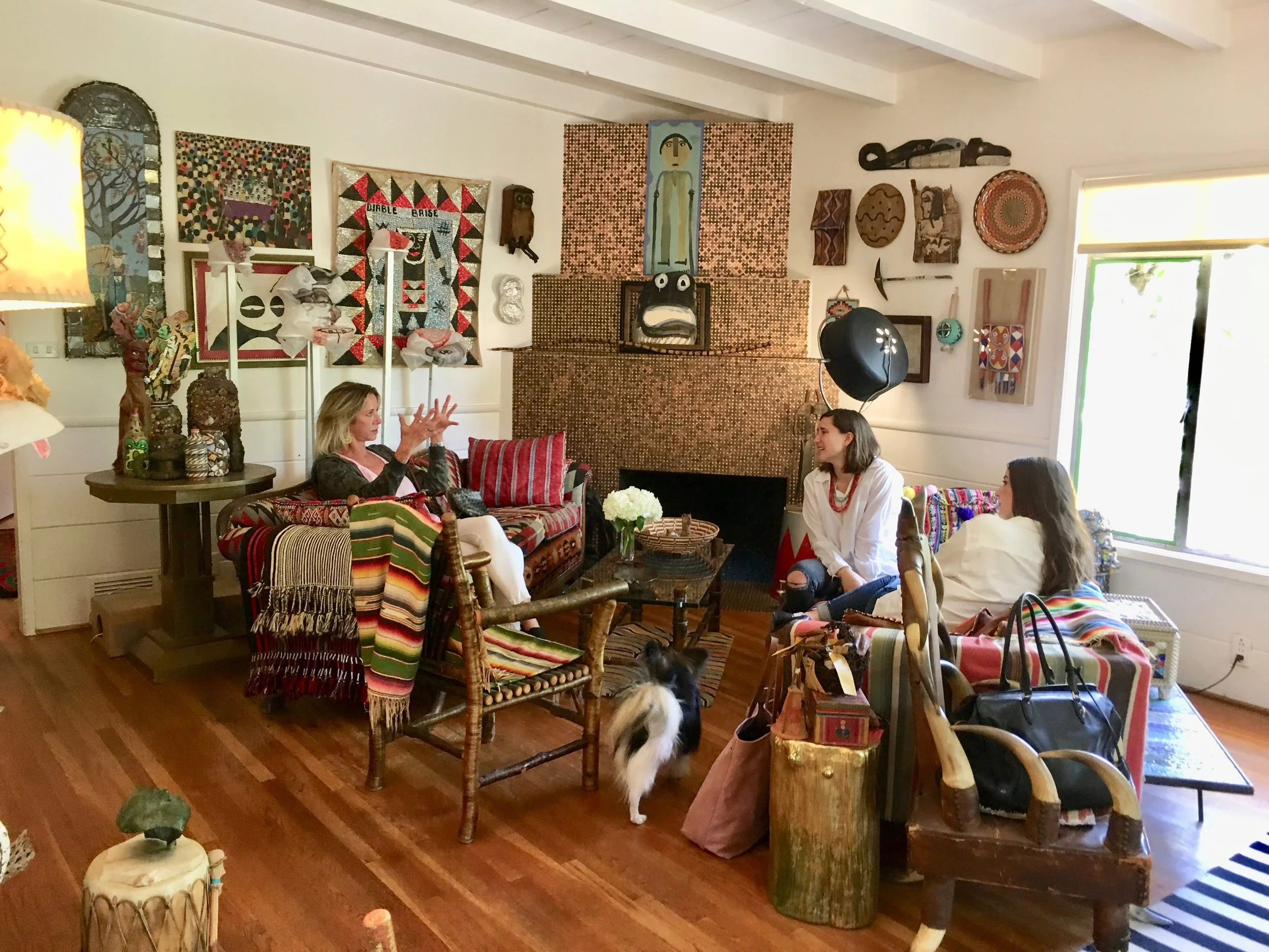 Anne, Spicy, and Brooke begin the conversation with getting to know each other, within minutes the gang was literally falling over laughing.