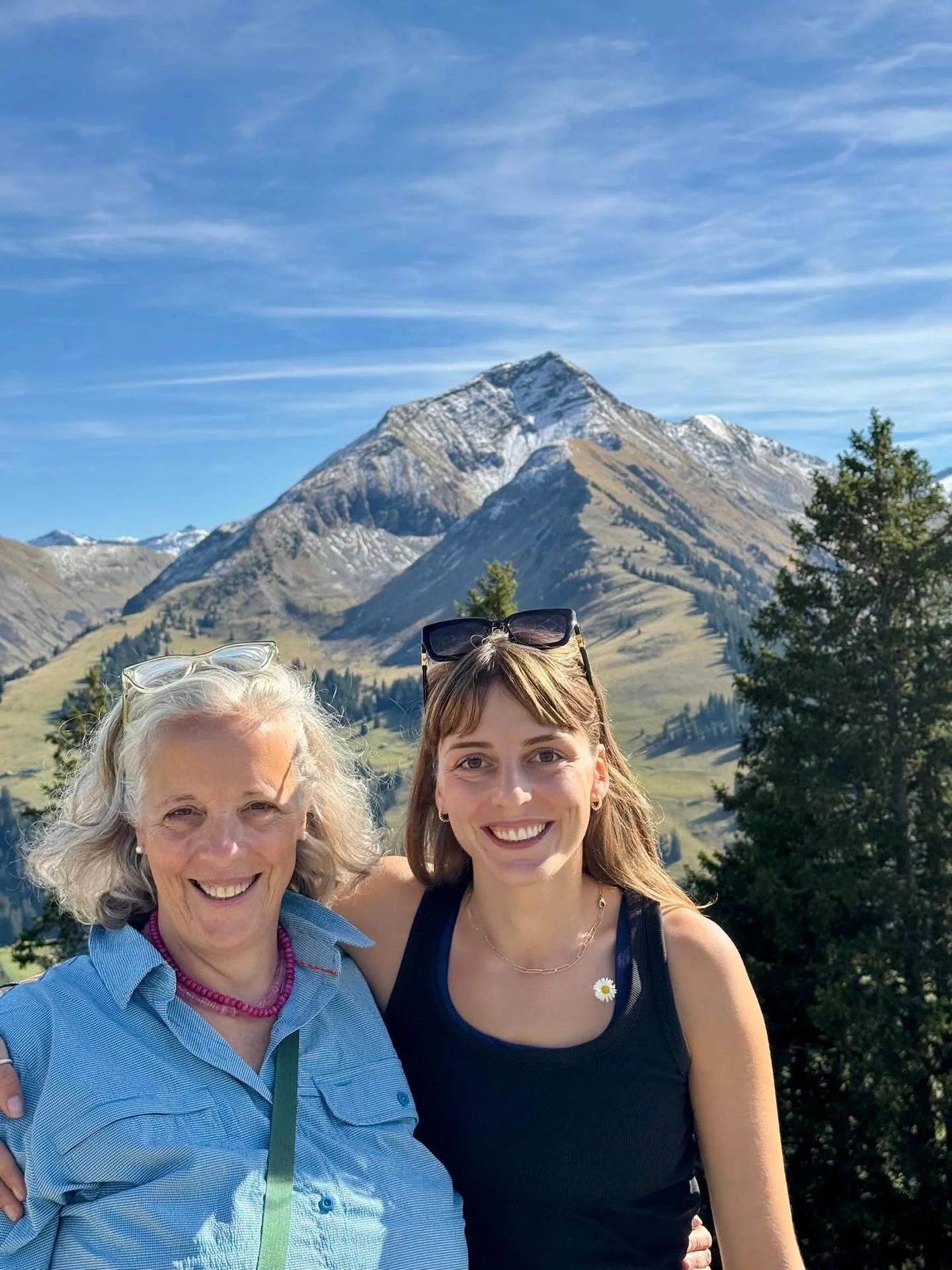 Tricia and Courteney are overjoyed to host The Island Hopper&rsquo;s inaugural Swiss adventure!! Photo @goodharbormary