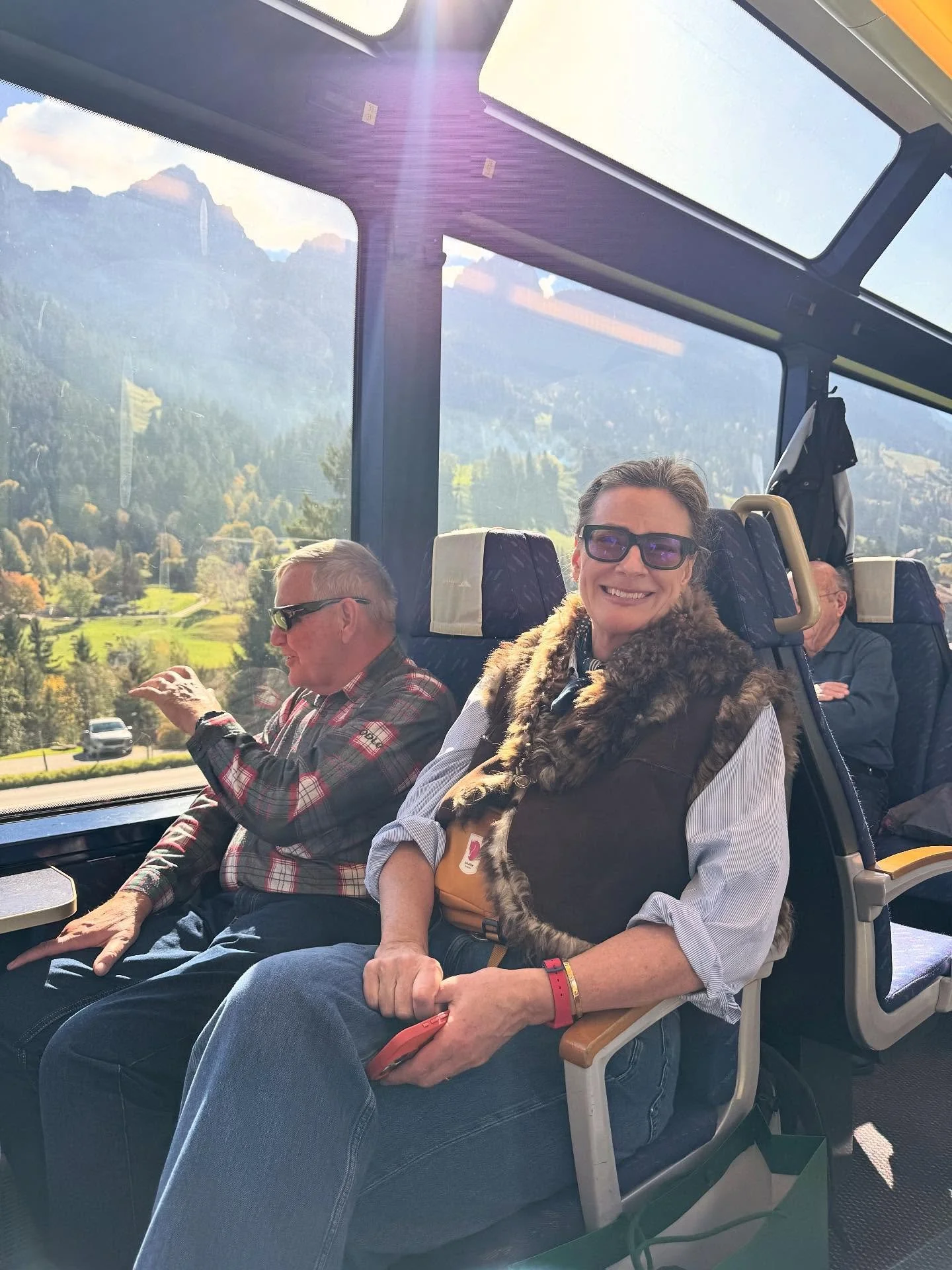 Sending for her husband and children. Abby lives here now. 🇨🇭
