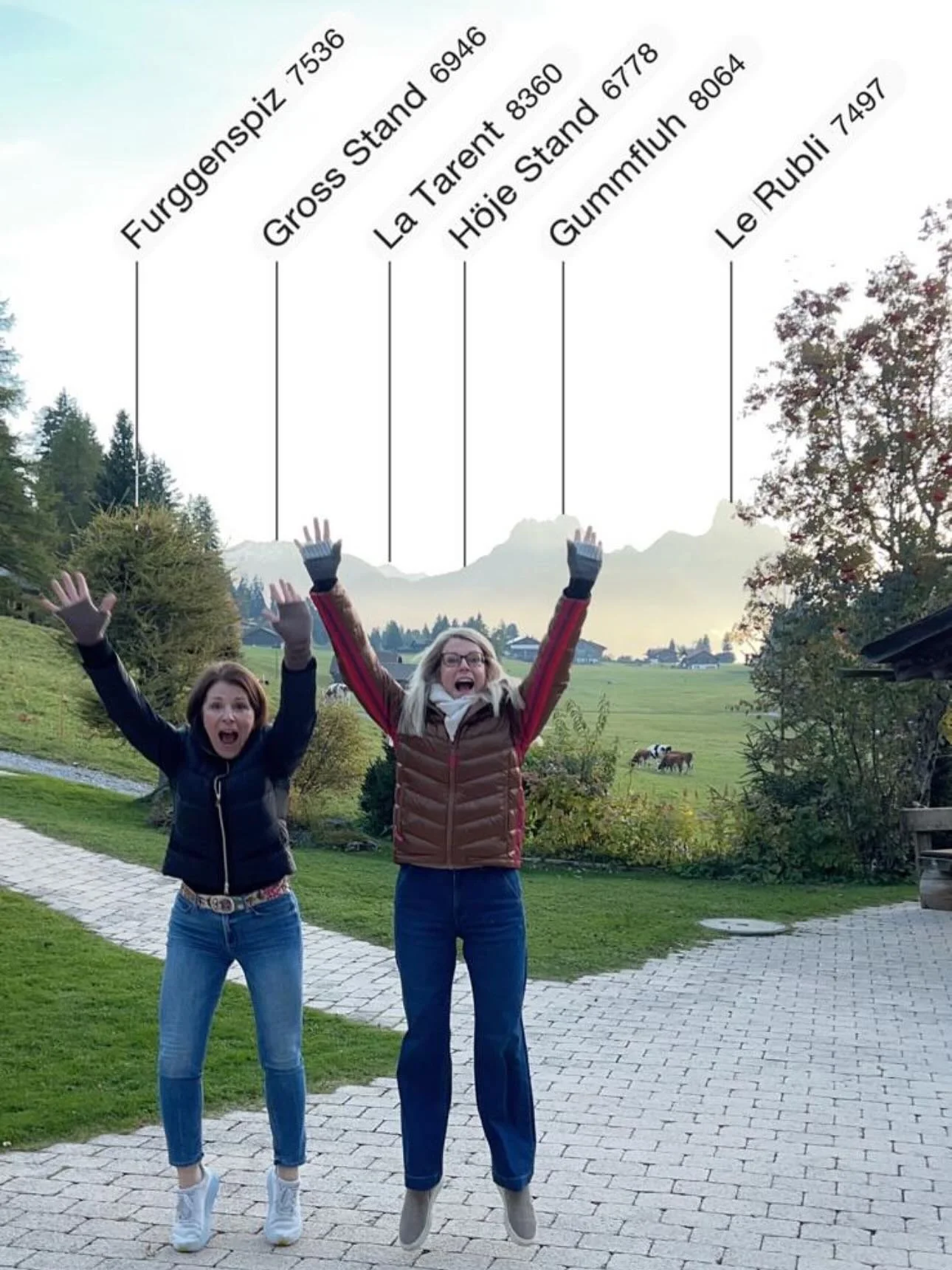 They&rsquo;re baaaaaaack!!!! 👯&zwj;♀️ &hearts;️👯&zwj;♀️&hearts;️👯&zwj;♀️ photos by @_sluggermom_  2025 Gstaad and @abigailflynndaley 2023 Lucca