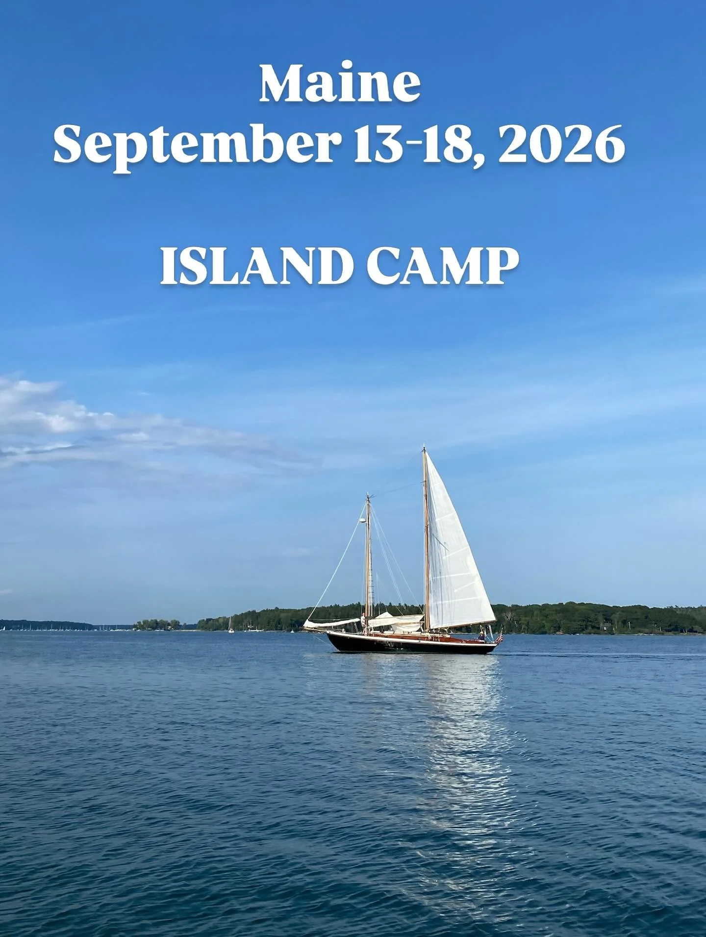 I just laugh every time I think about this!! Literally, I cackle!! A week on an island in Maine. Twenty women taking over a beautiful inn. Art classes! Maine artisan trunk shows! All my favorite New England foods! 🦪🌽🦞🫐@plumdesign_ will be on hand