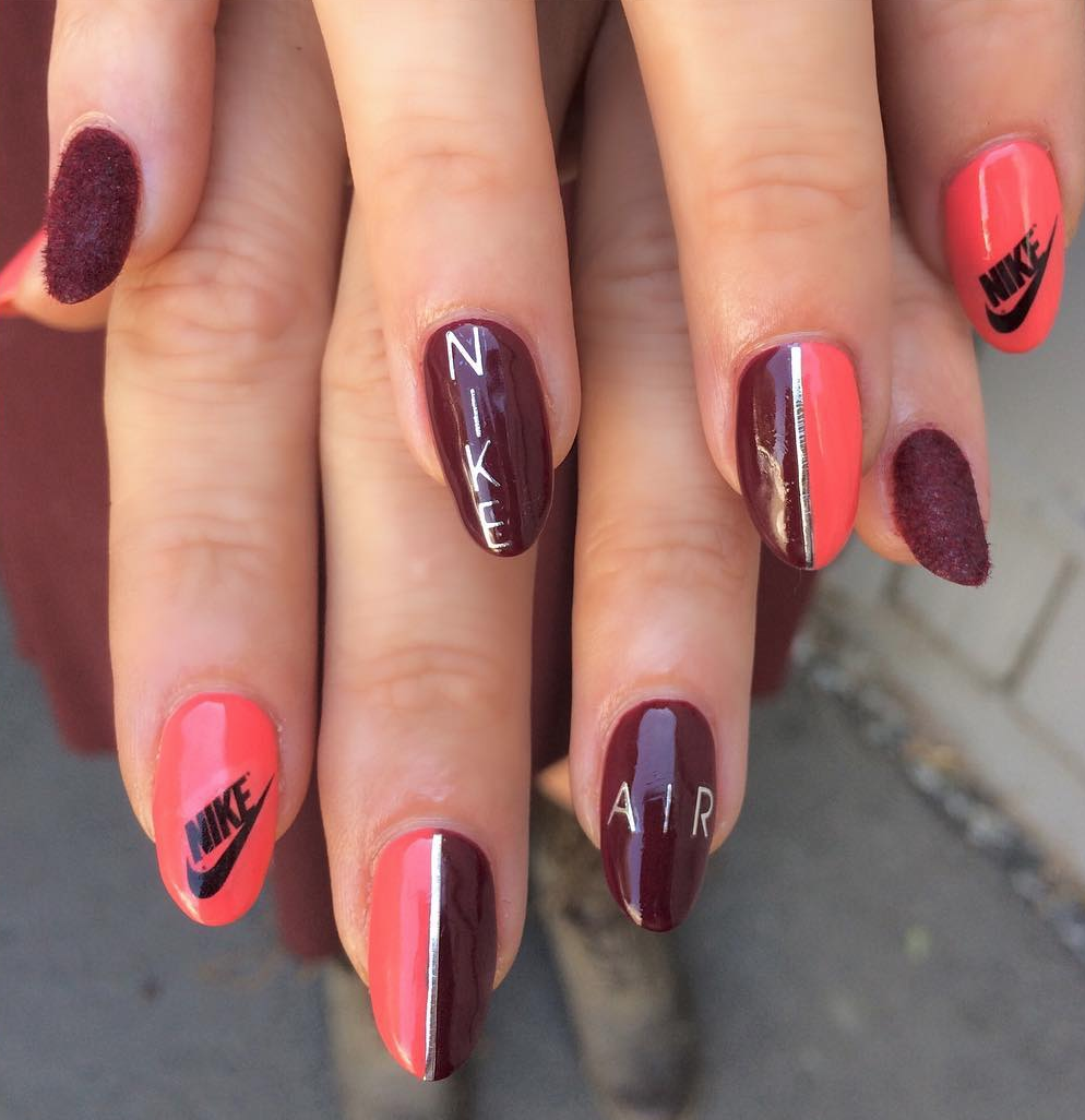 NIKE AIR MAX Inspired Nails