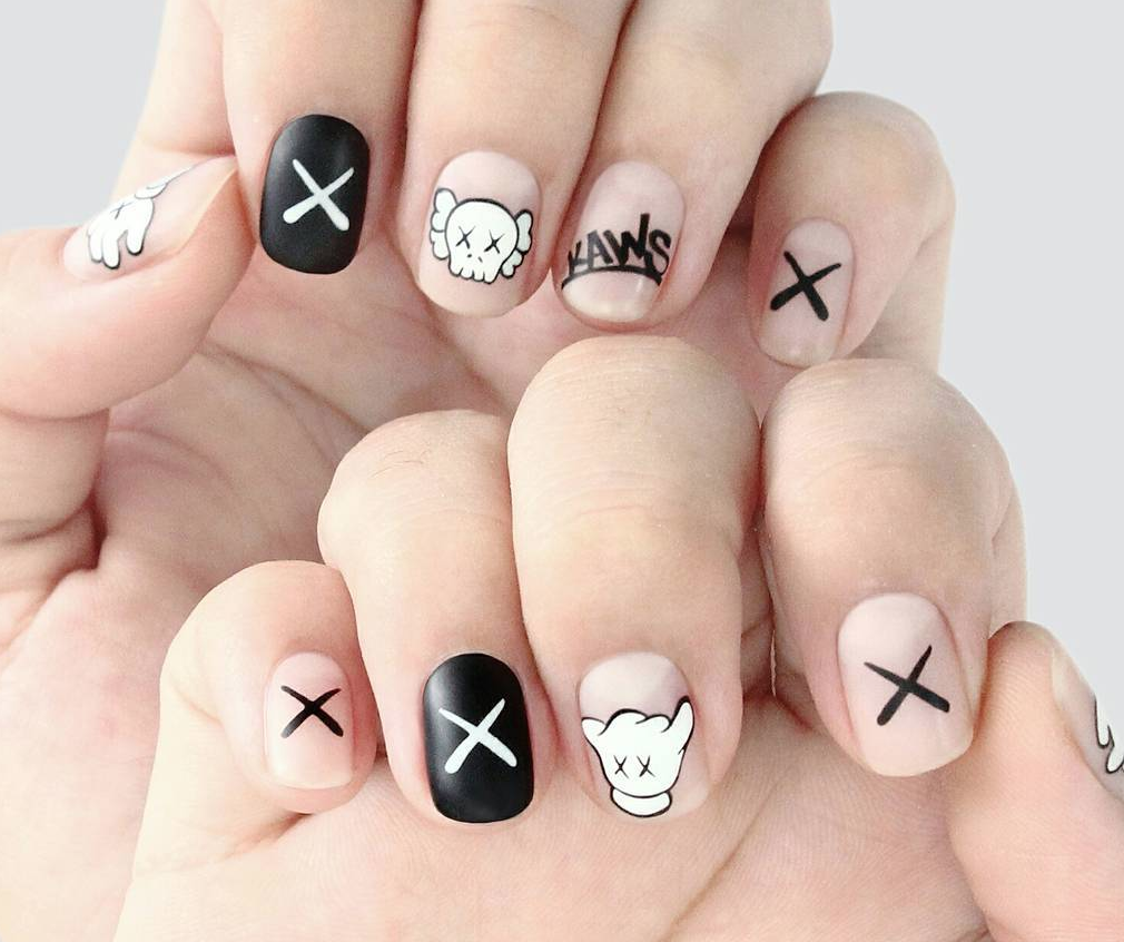 KAWS Inspired Nails