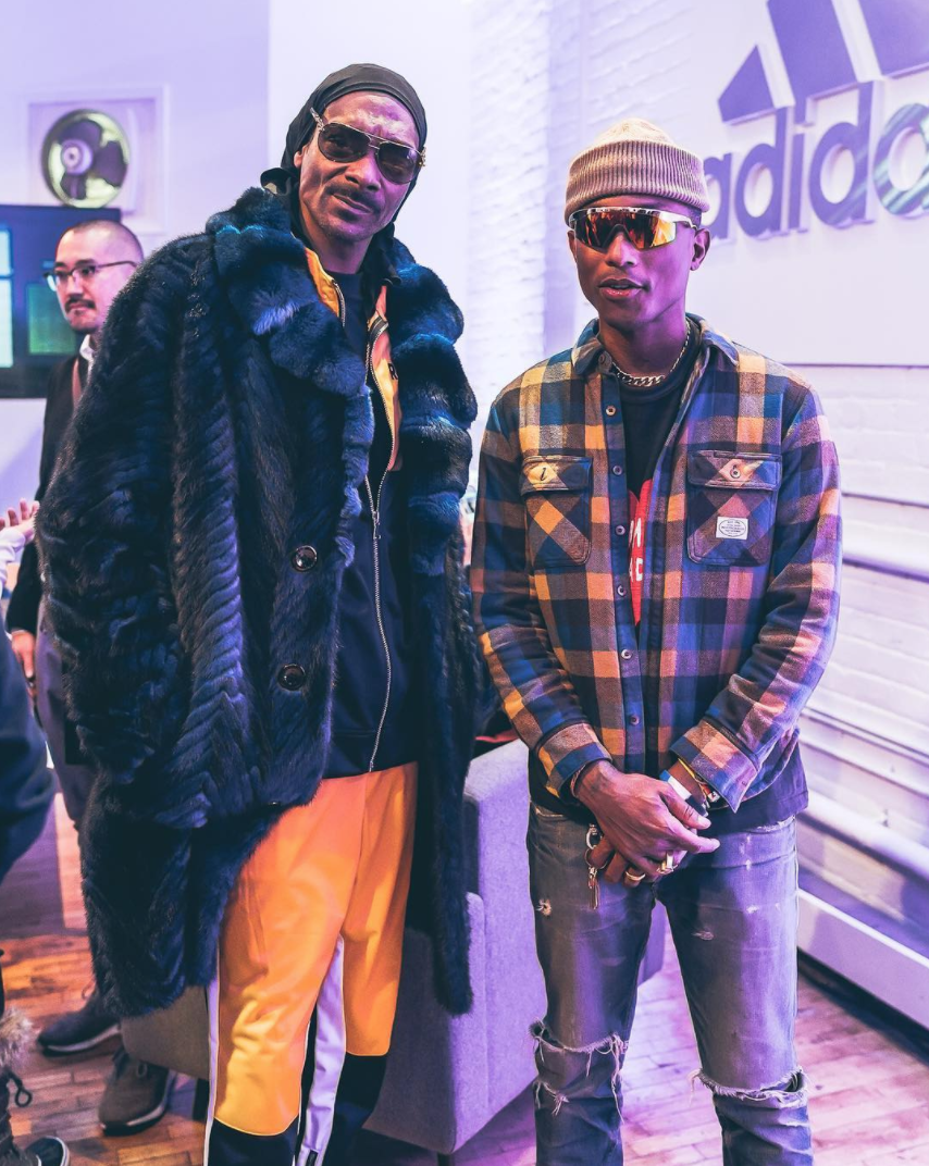 Snoop Dogg & Pharrell / via IG @modernnotoriety