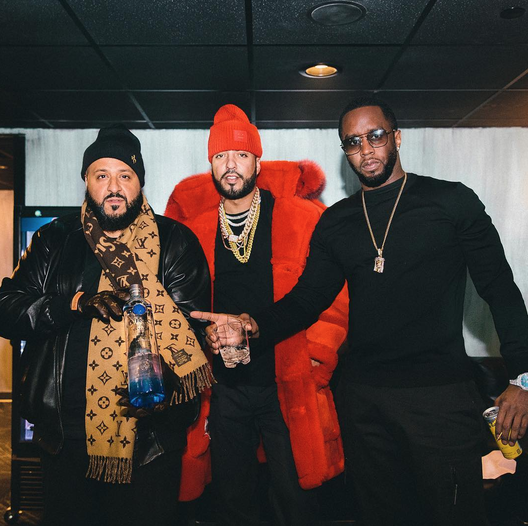 DJ Khaled, French Montana & Diddy / via IG @diddy