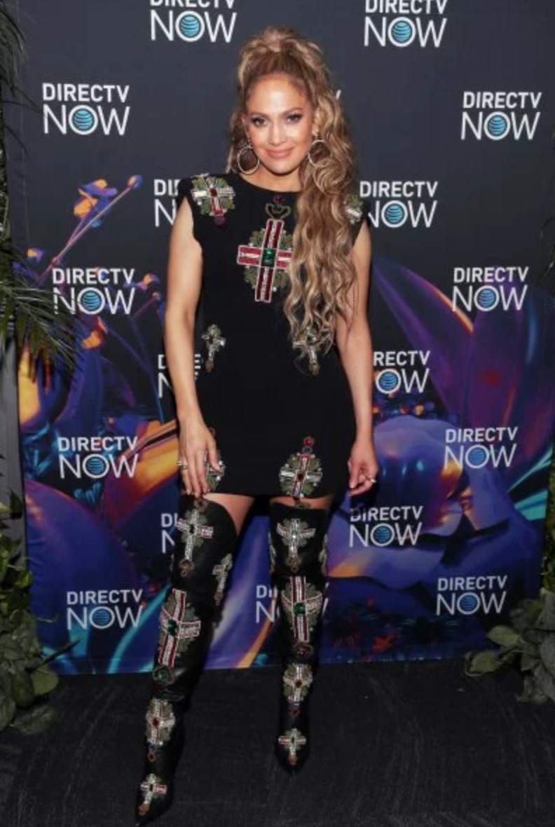 JLo / via GETTY