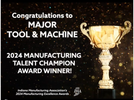 MTM Recognized as an IMA Manufacturing Excellence Award Winner