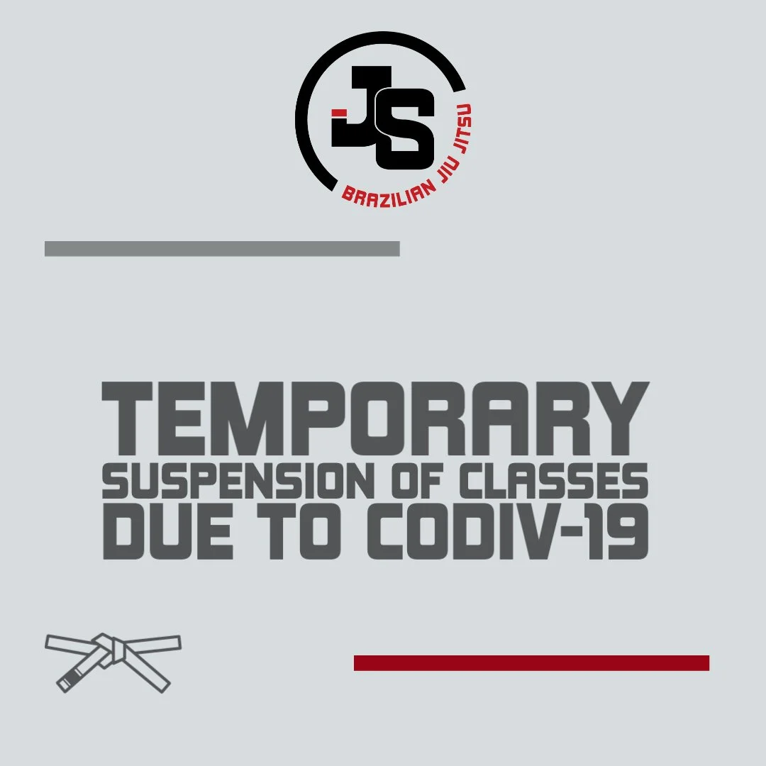 Temporary suspension of classes due to CODIV-19