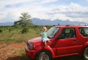 The undeveloped plot of land in Morogoro before construction of the SEGA Girls School began.