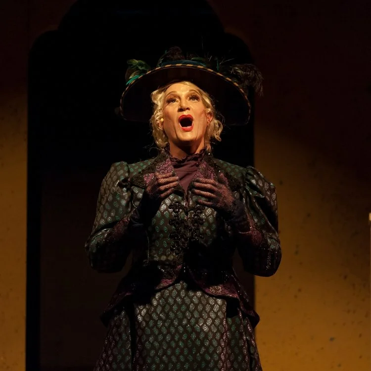 Norton as "Dolly Gallagher Levi" in Sunset's production of Hello, Dolly!&nbsp;Submitted Photo.