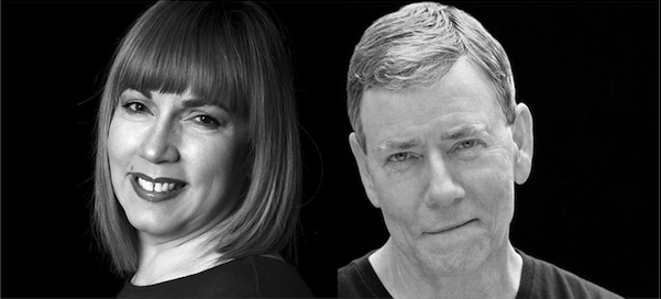 Sandra Hollander and David Ferrie play Jennifer and Bob in Boulevard Theatre’s “The Realistic Joneses.”