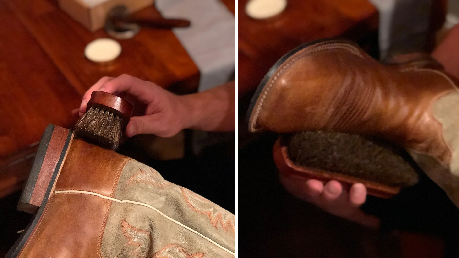 The rhythmic back-and-forth with the brush is the most soothing part of the entire process...it's basically free therapy.