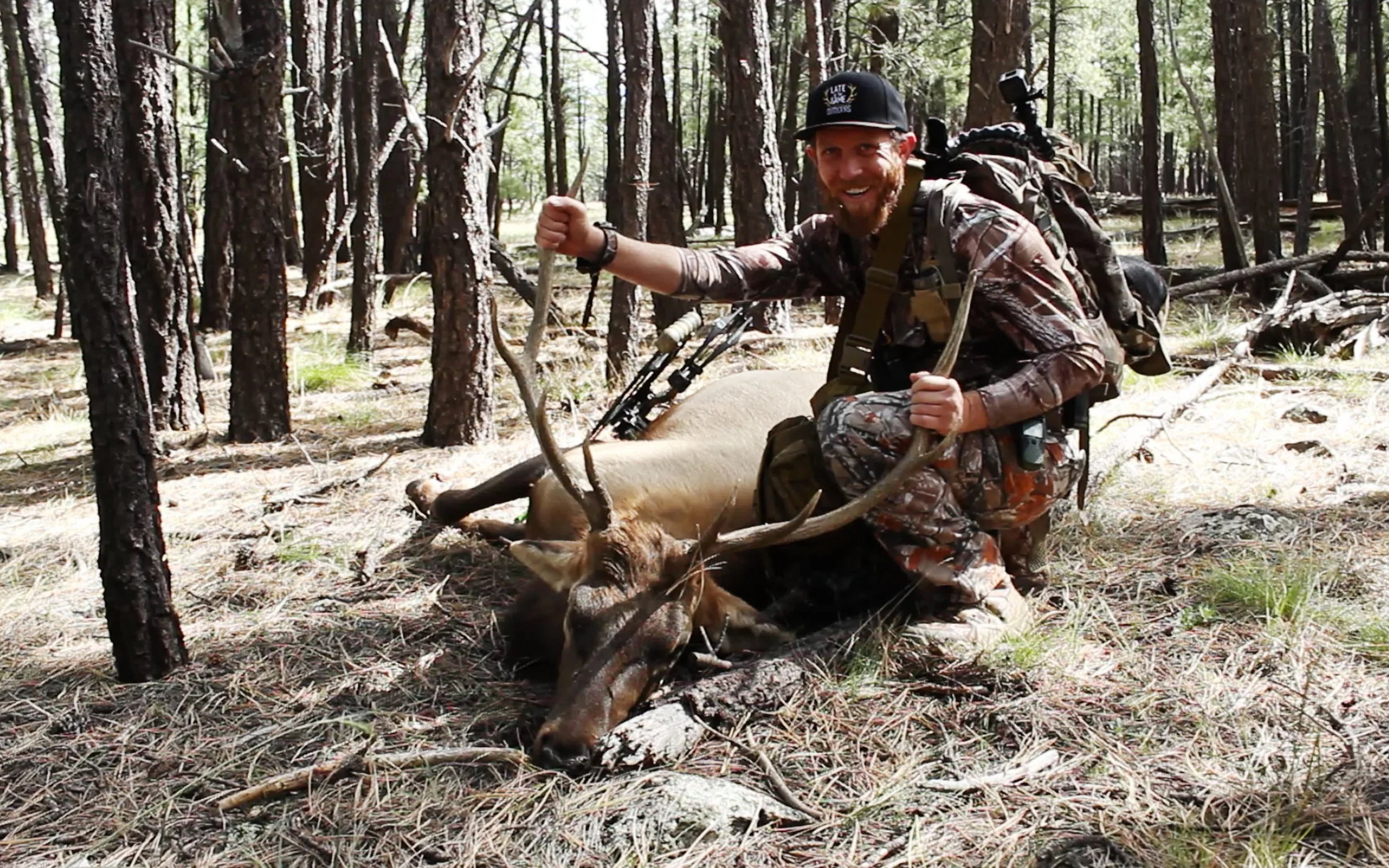 The moment I found my 2017 AZ Bull…Hoping to recapture this moment this year in CO!!!