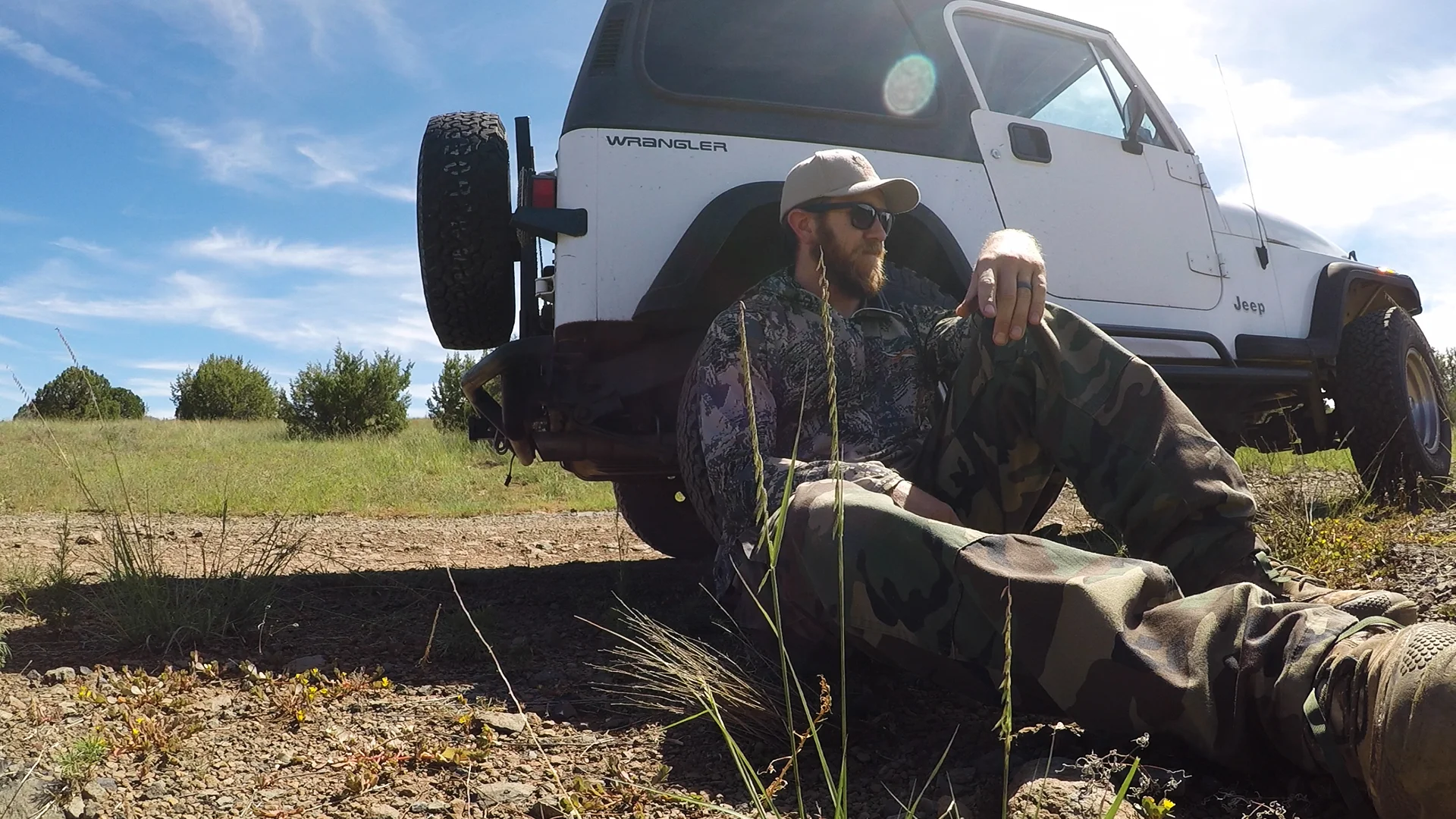 At this point, bears are my bad luck animal…Their magical bear curse actually broke my Jeep on a hunt last year!