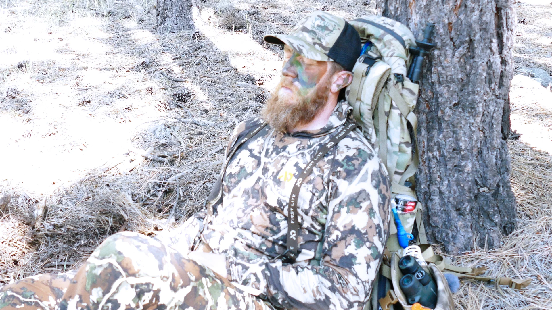 Few things are as refreshing as a hunting power-nap!