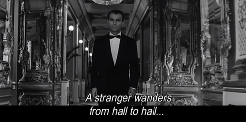 from Alain Resnais’s Last Year at Marienbad (1961)