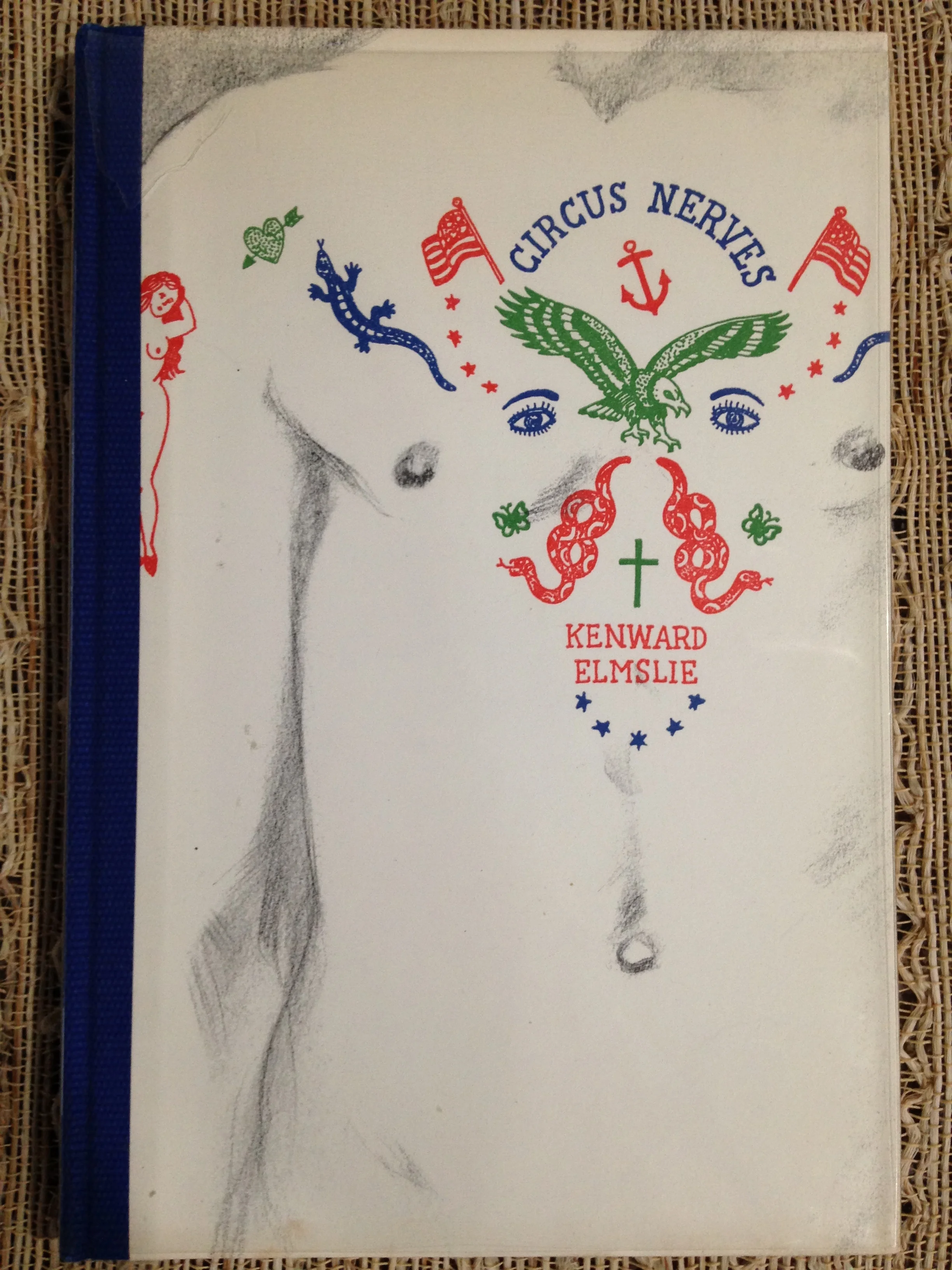 Crystal Set #14: Circus Nerves by Kenward Elmslie (Black Sparrow Press, 1971)