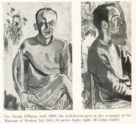 from Berrigan’s ARTnews article on Alice Neel, “The Portrait and Its Double,” Volume 64, Number 9, January 1966.