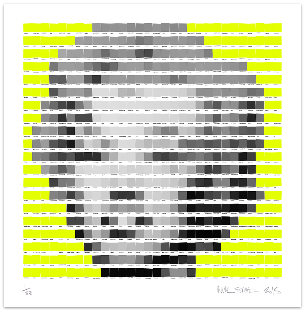Marilyn Neon Yellow 2015 