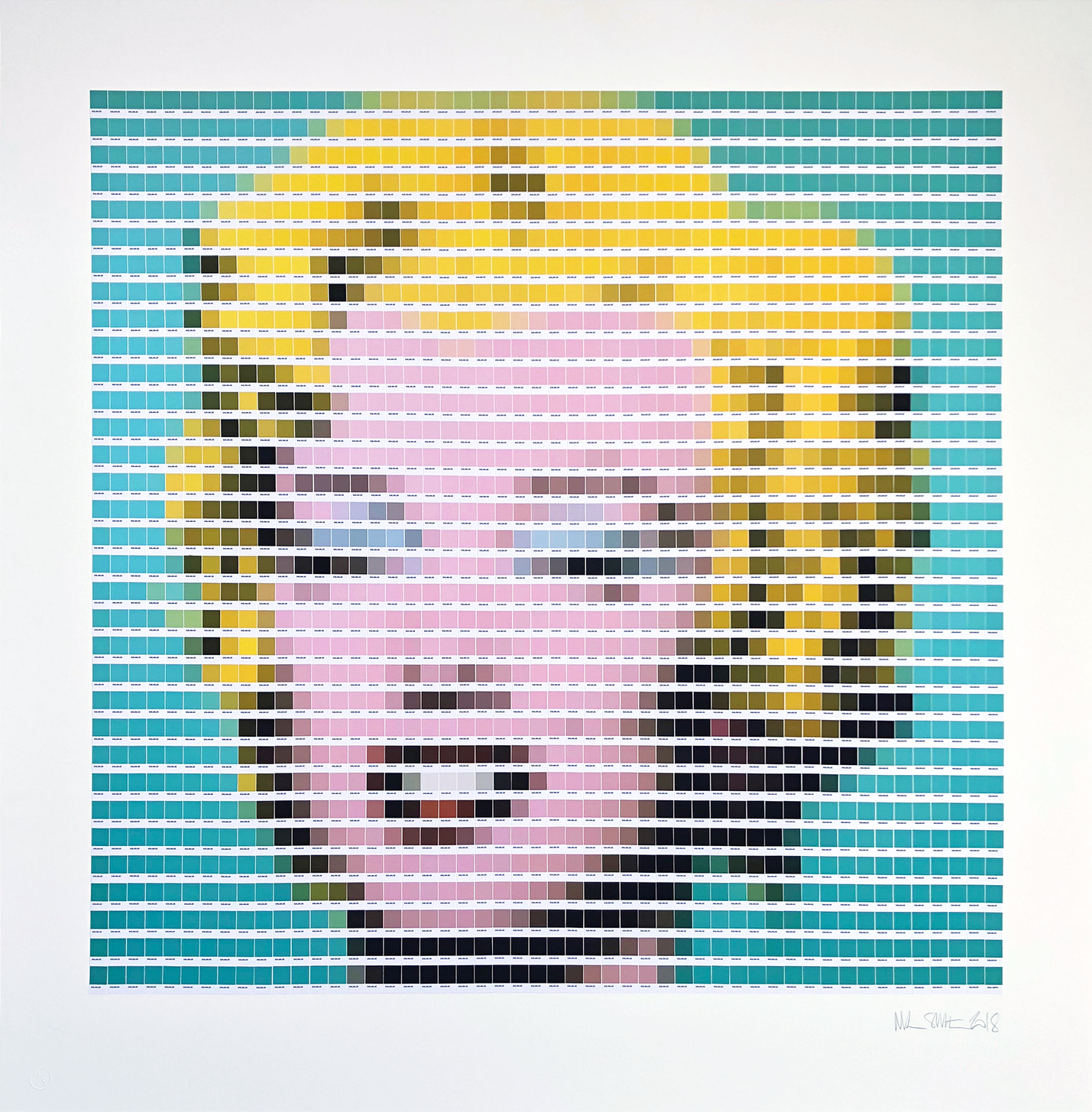 Warhol - Turquoise Marilyn