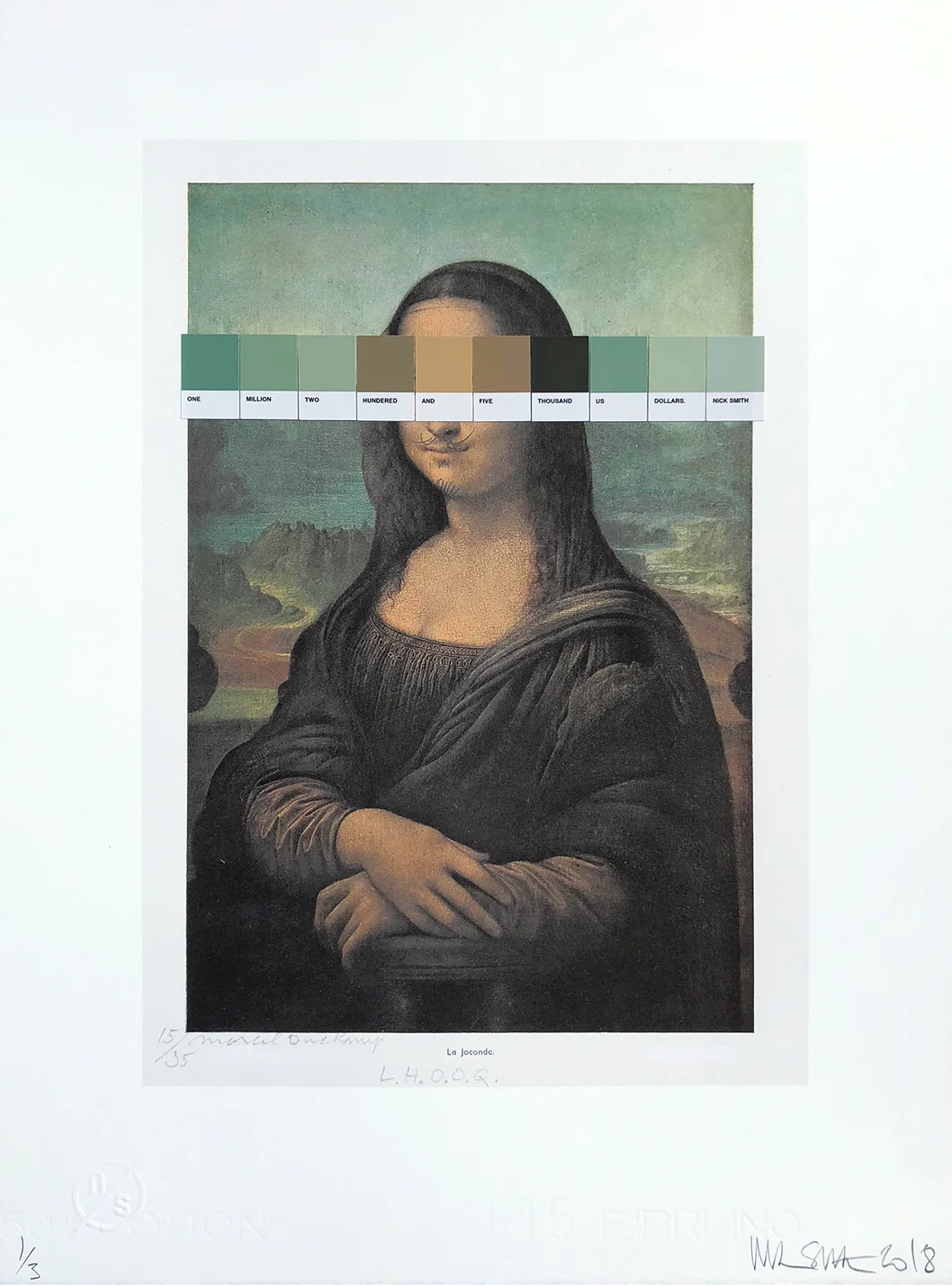Duchamp - L.H.O.O.Q. #15/35