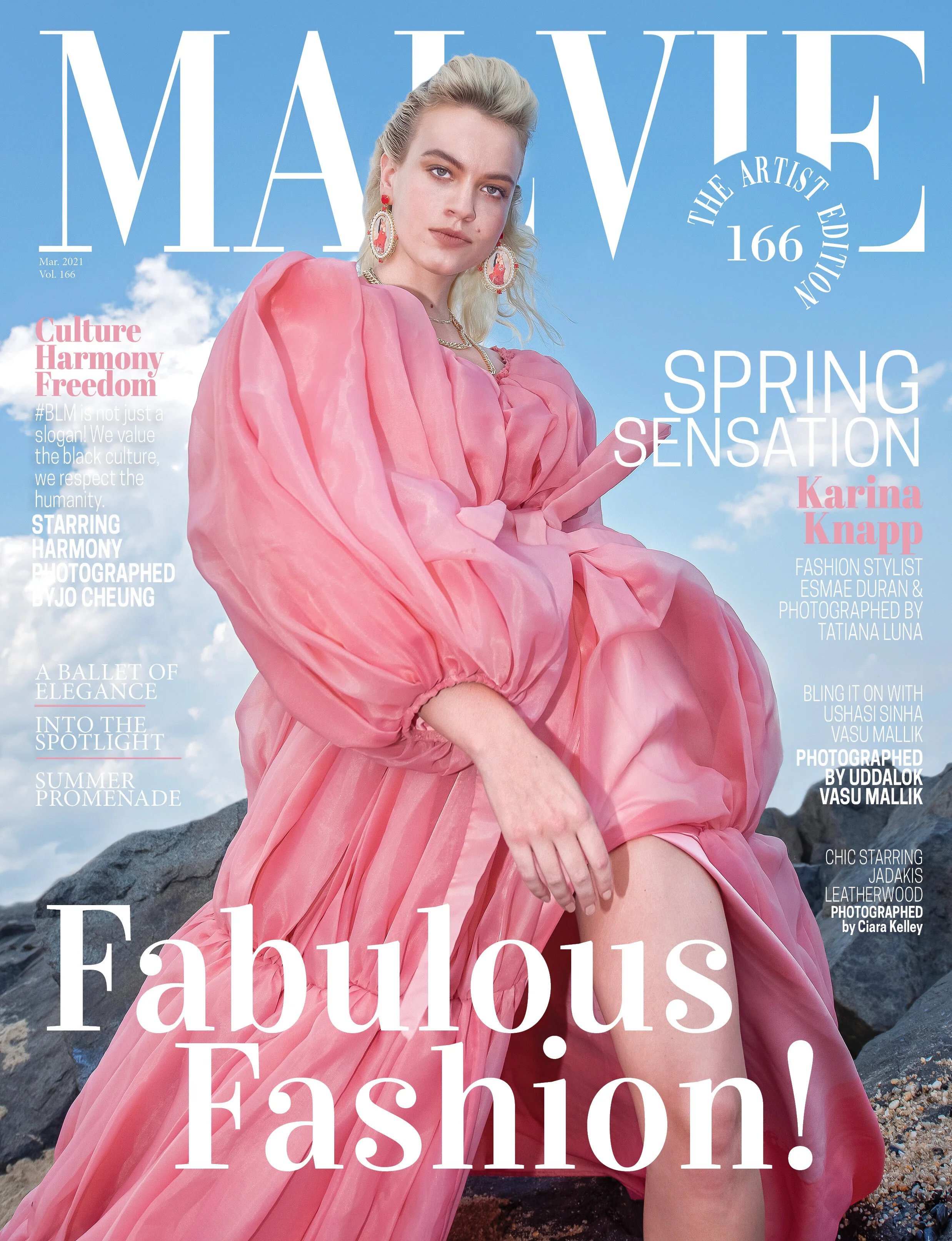 MALVIE Magazine The Artist Edition Vol 166 March 2021 .JPEG