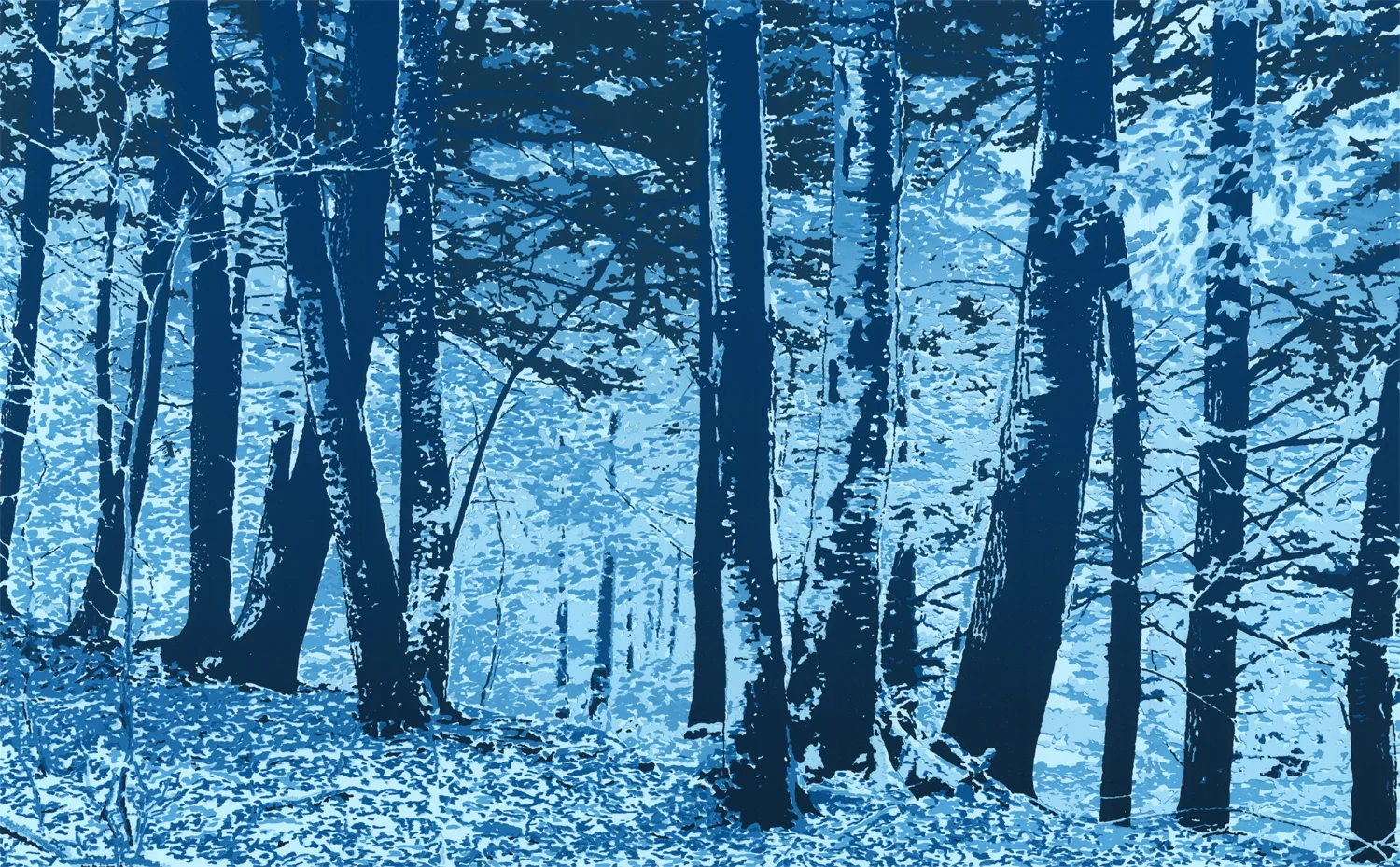 242Forest Faces - 8.213.75" x 22.0"8 colors15 edition /&nbsp;5 available$375 