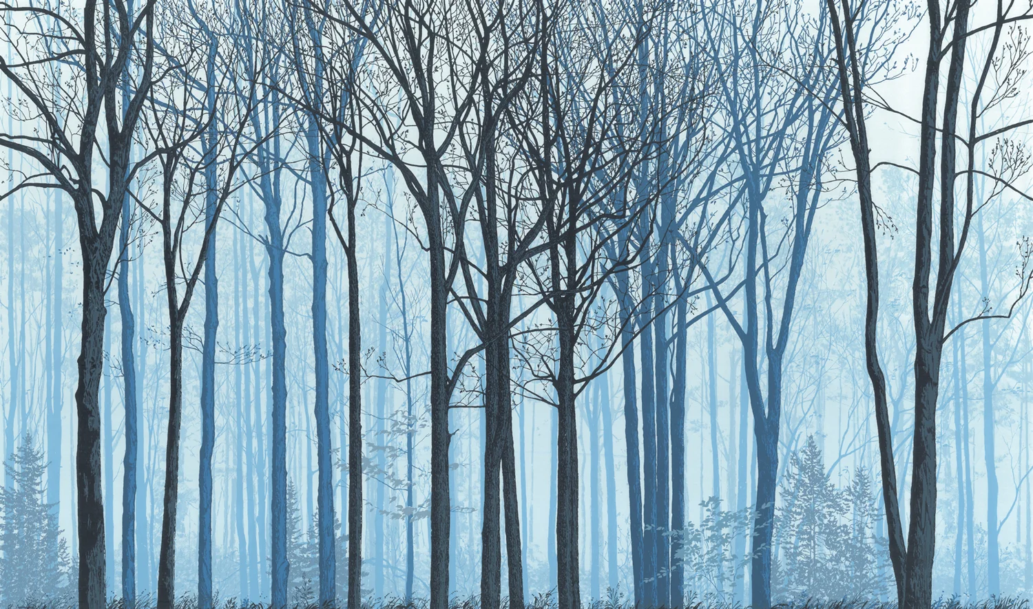 223Forest Faces 224" x 40" – 610 x 1016mm25 colors10 edition /&nbsp;5 available$1,200 