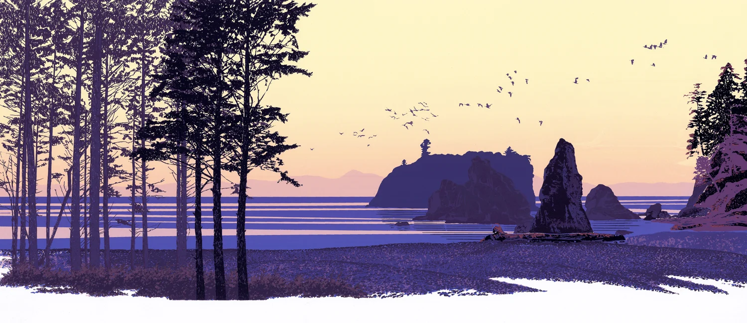 189Sea Stacks 212" x 30" – 305 x 760mm22 colors30 edition /&nbsp;15 available$450 