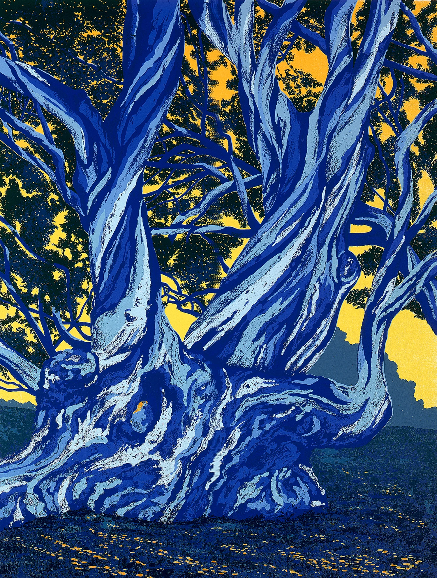 187Blue Gums - state 324" x 18" – 610 x 460mm20 colors10 edition /&nbsp;4 available$450 