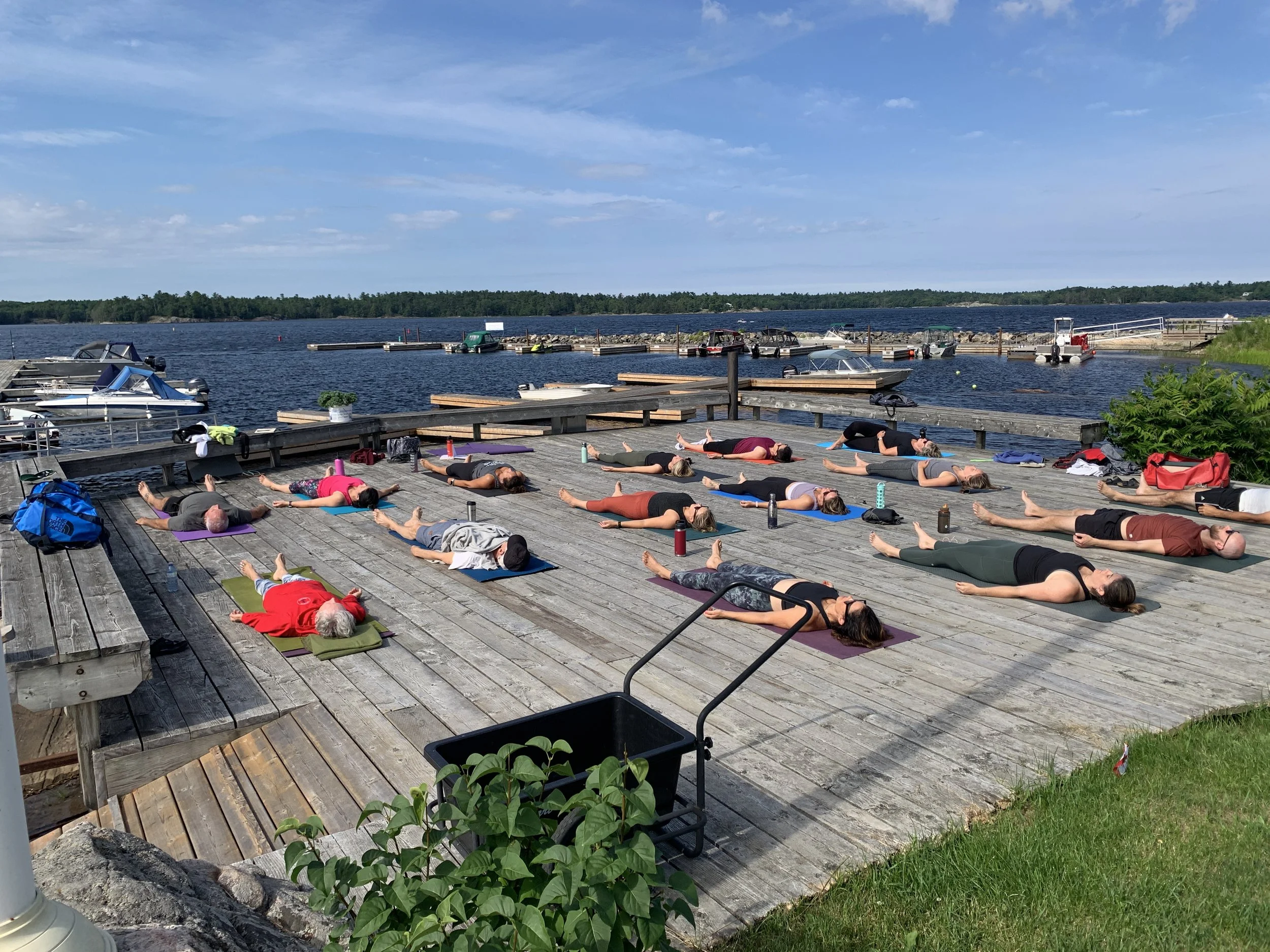 STARPORT MARINA  YOGA ON THE DECK 