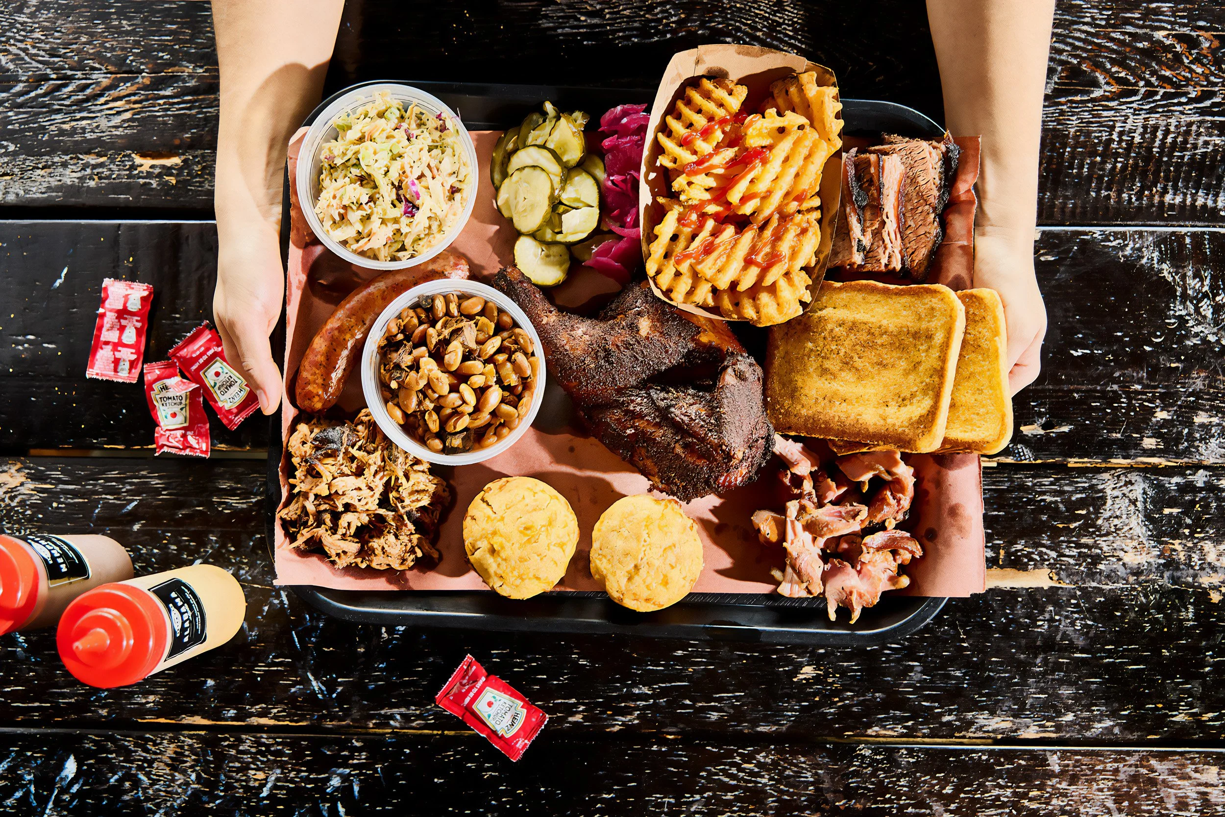 Blackwood BBQ - Oakbrook smoked barbecue plate in Oak Brook
