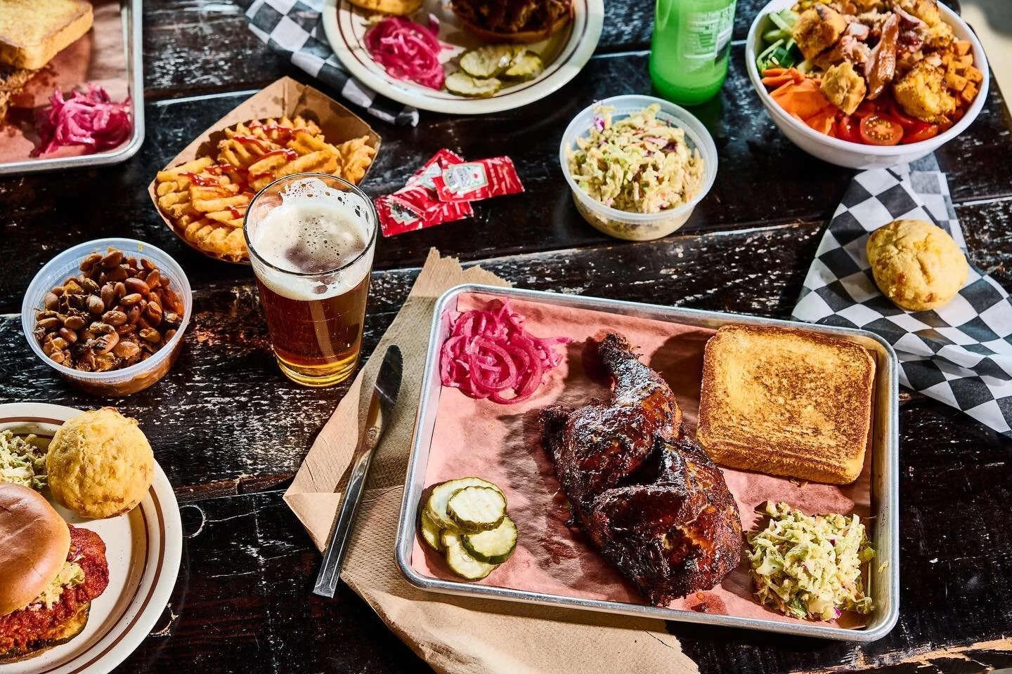 Blackwood BBQ - Oakbrook smoked barbecue plate in Oak Brook