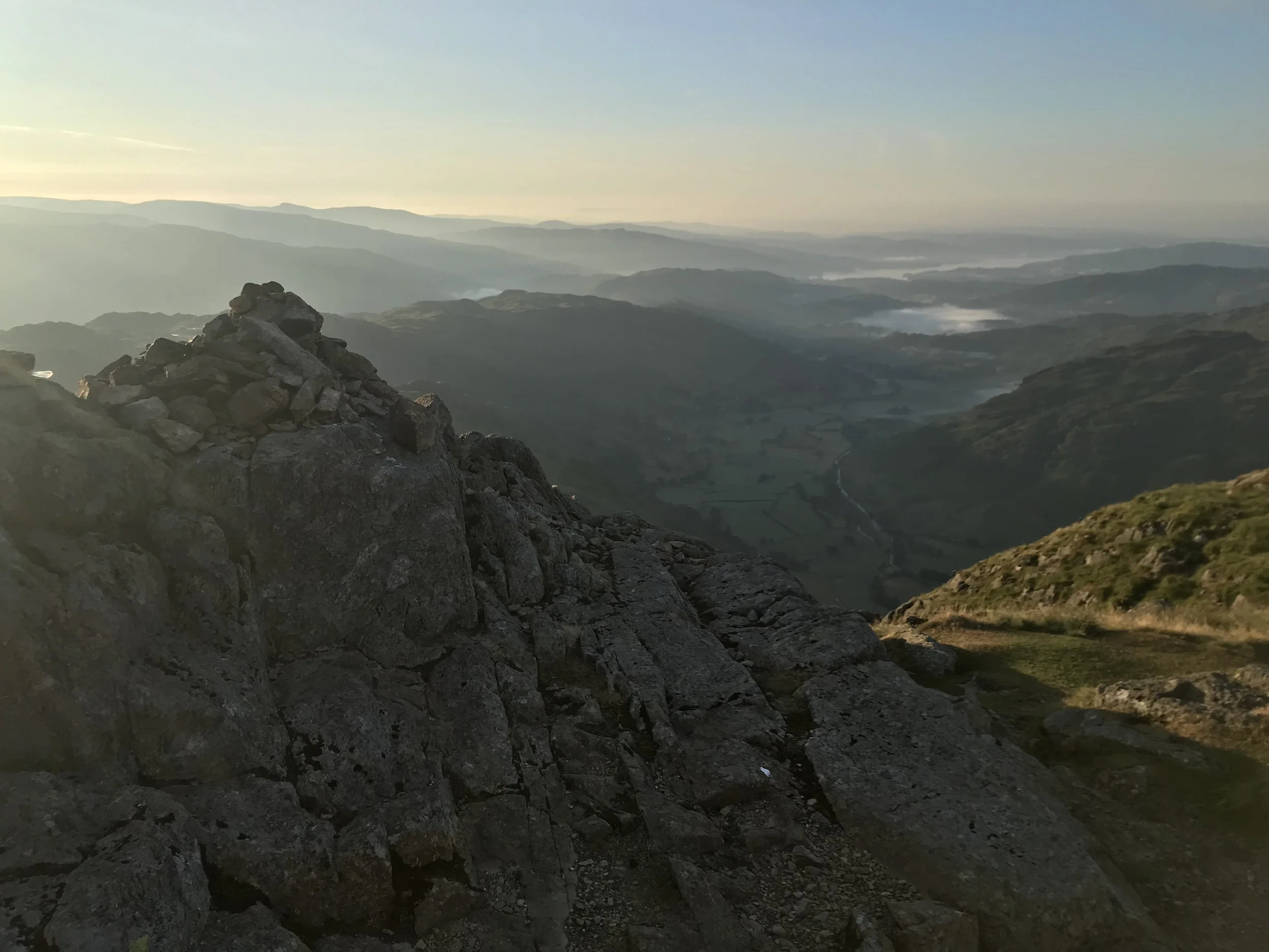 Running Leg 3 of the Bob Graham Round as support, and Kilian Jornet.