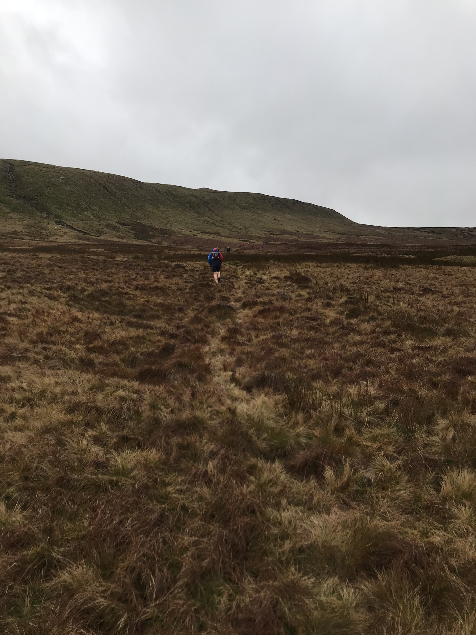 “Hairdryer” wind climbing out of Red Clough